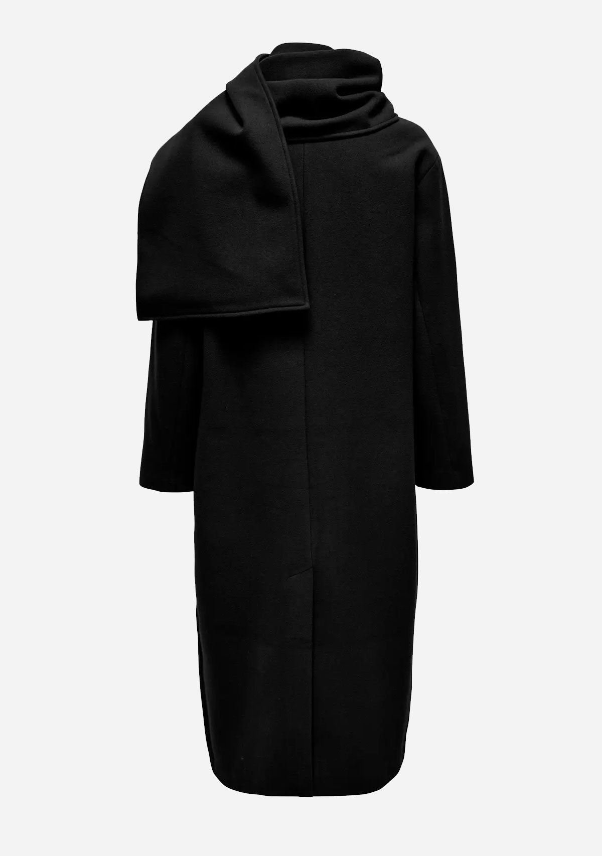 Onlelba Life Scarf Coat Cc Otw Black w. Rose Lining