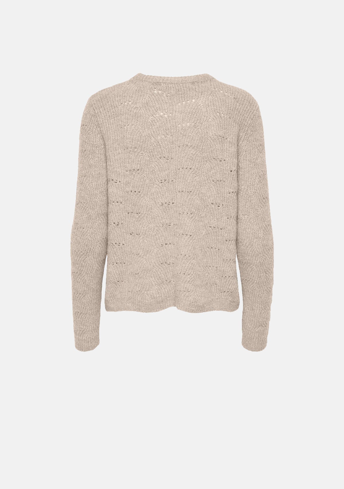 Onllolli L/S Pullover Knt Noos Taupe Grey