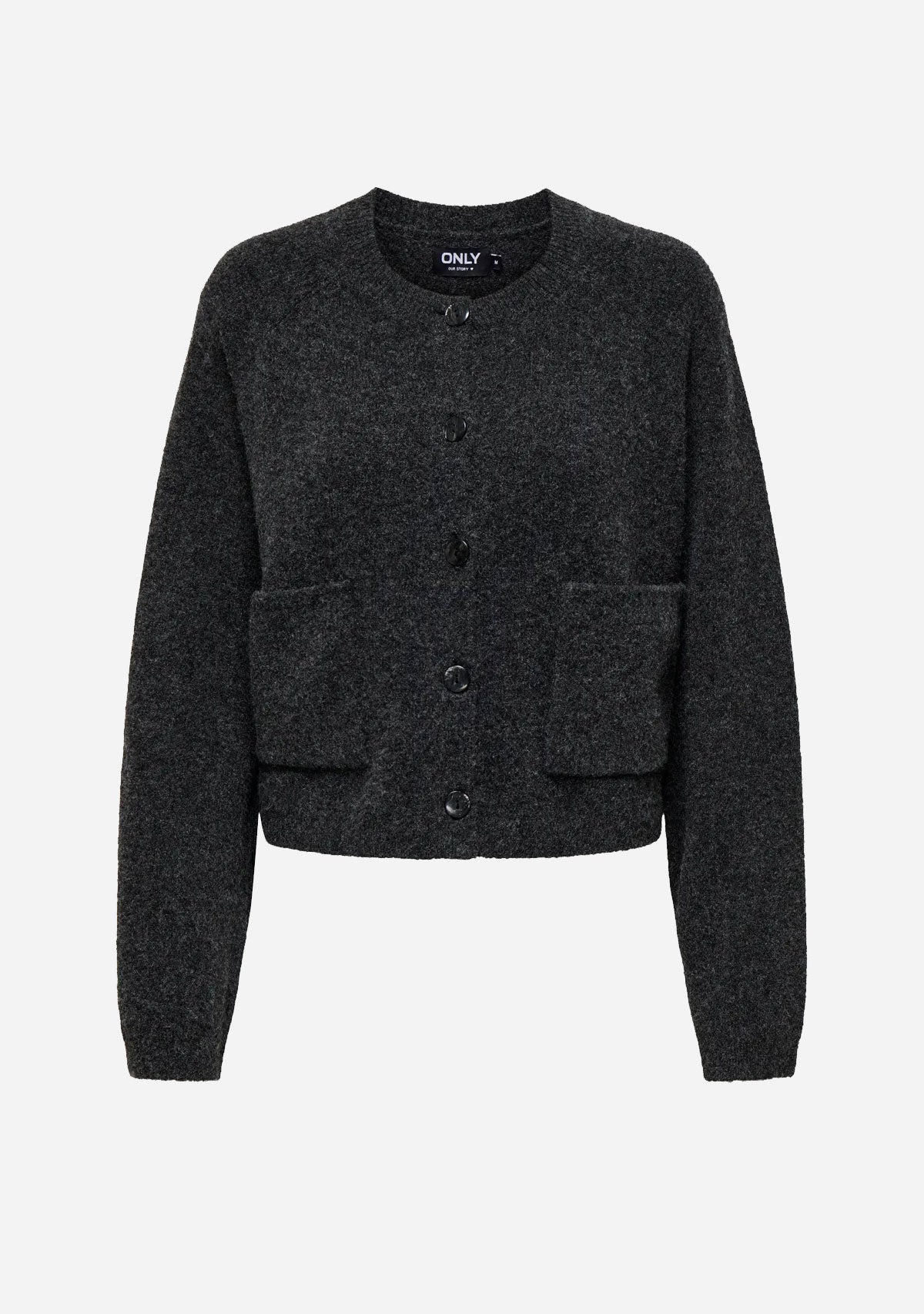 Onlpiemonte L/S Cardigan Knt Noos Dark Grey Melange
