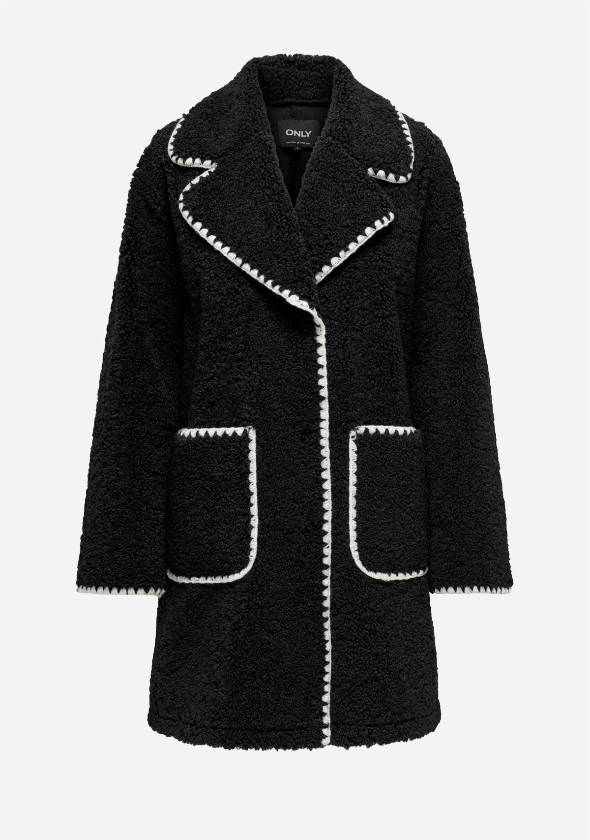 Onl Salvia Teddy Coat