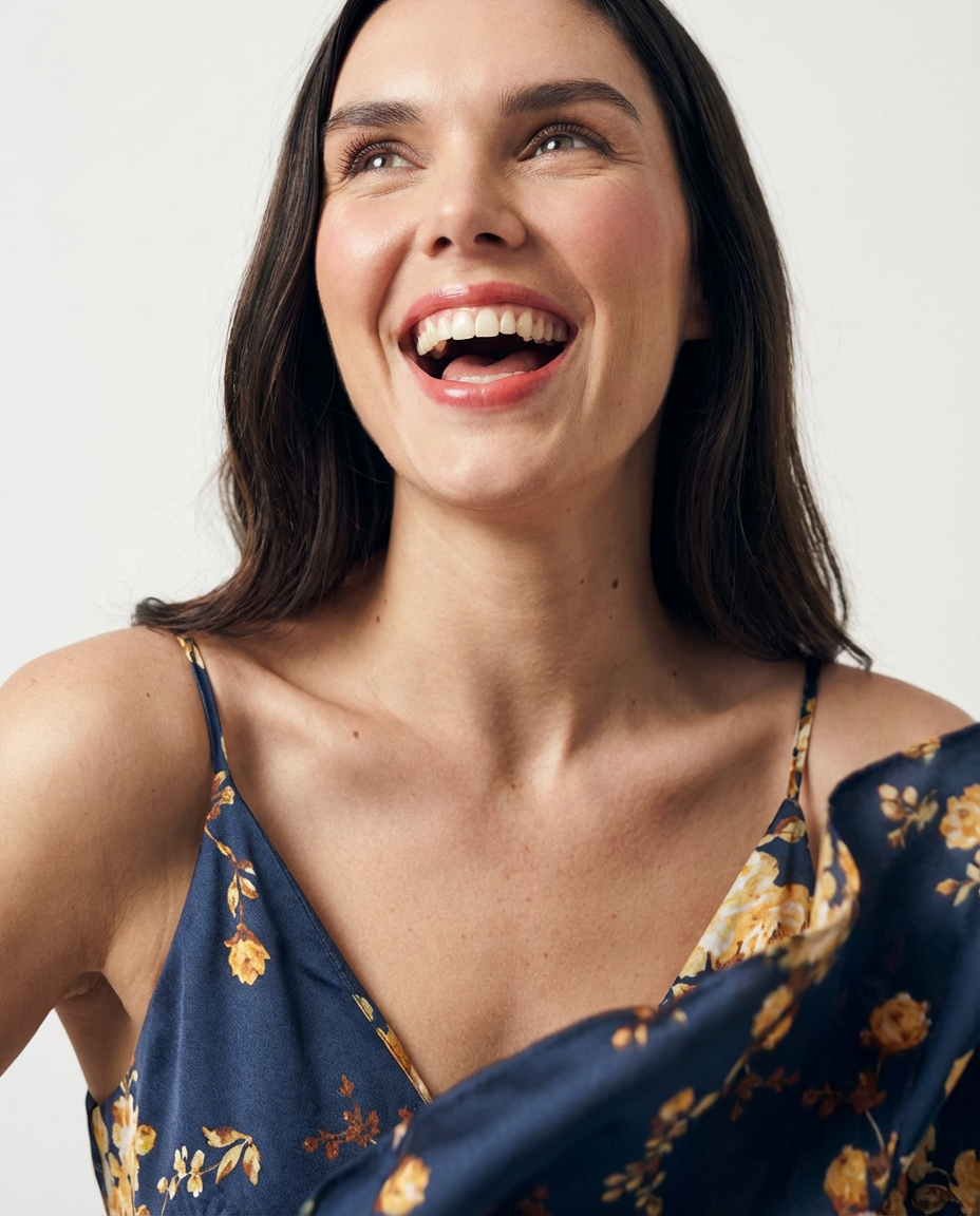 Open Leg Floral Dress