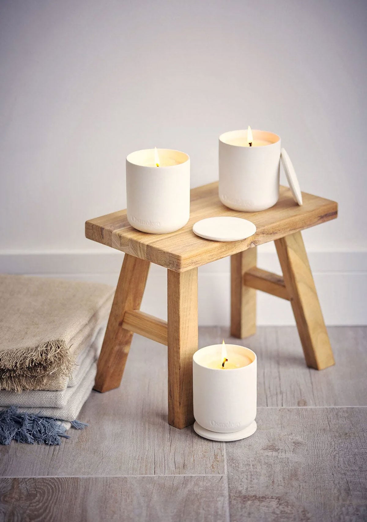 Nordic Cedar Ceramic Candle