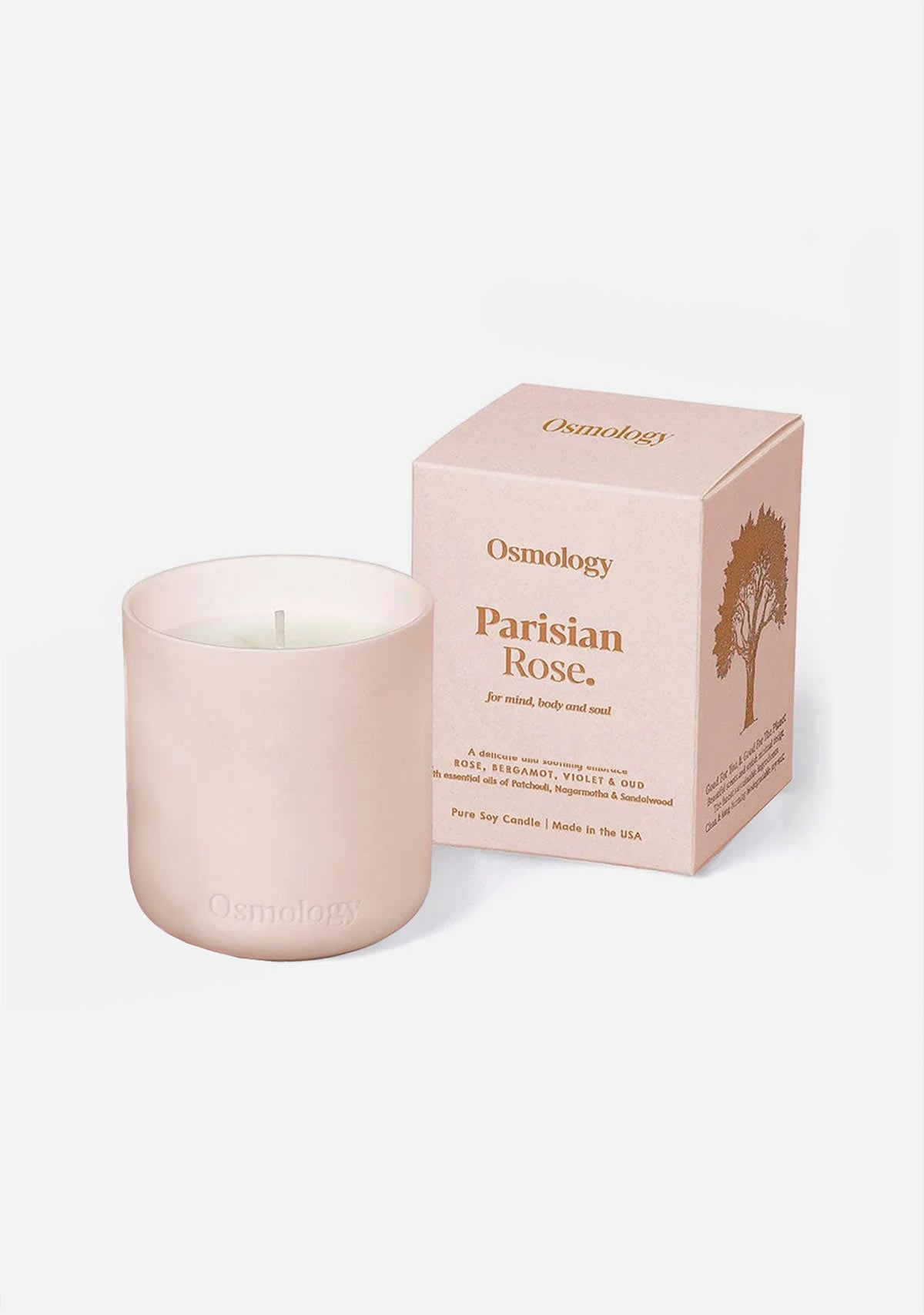 Parisian Rose Votive Candle