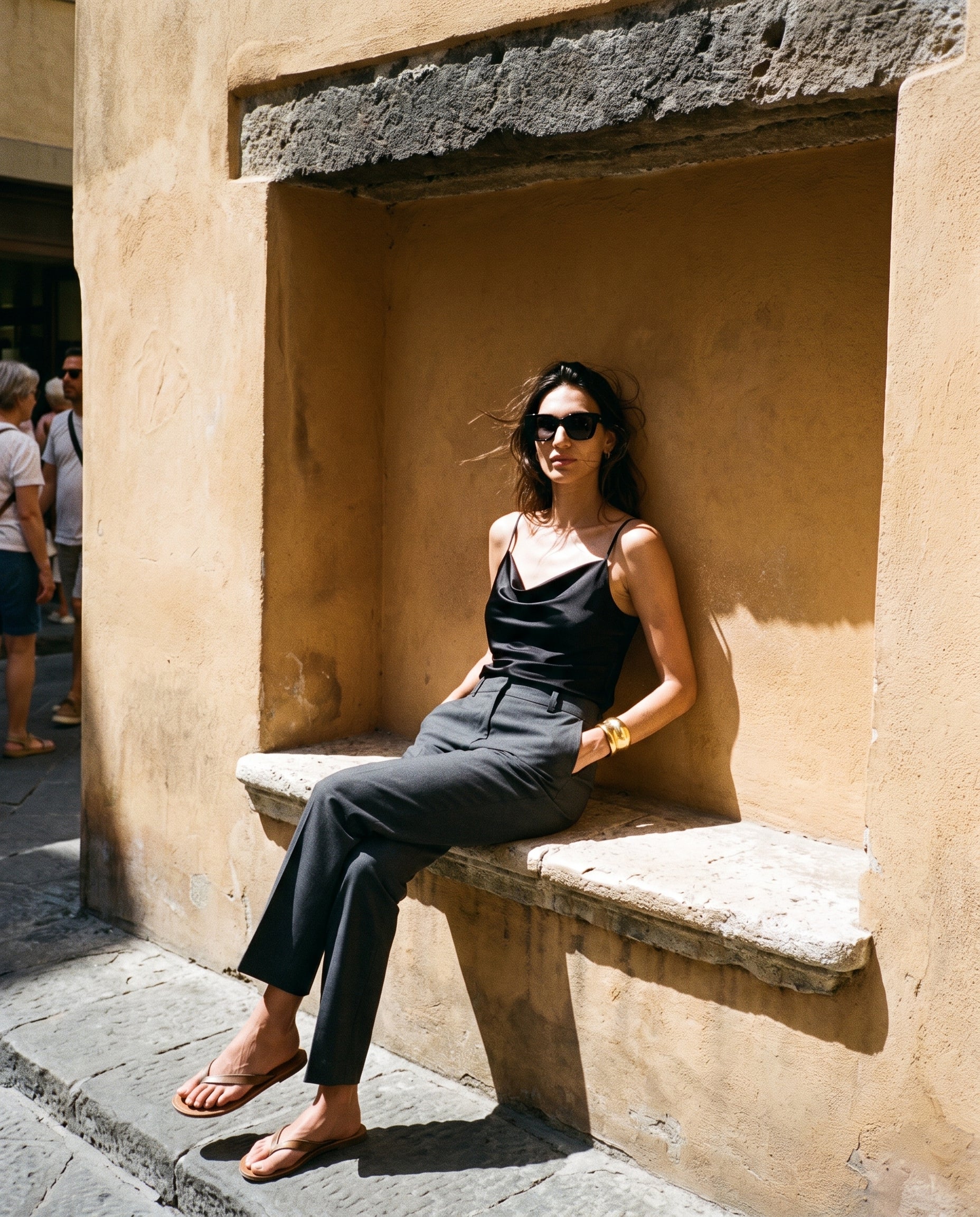 The Mari Satin Tank