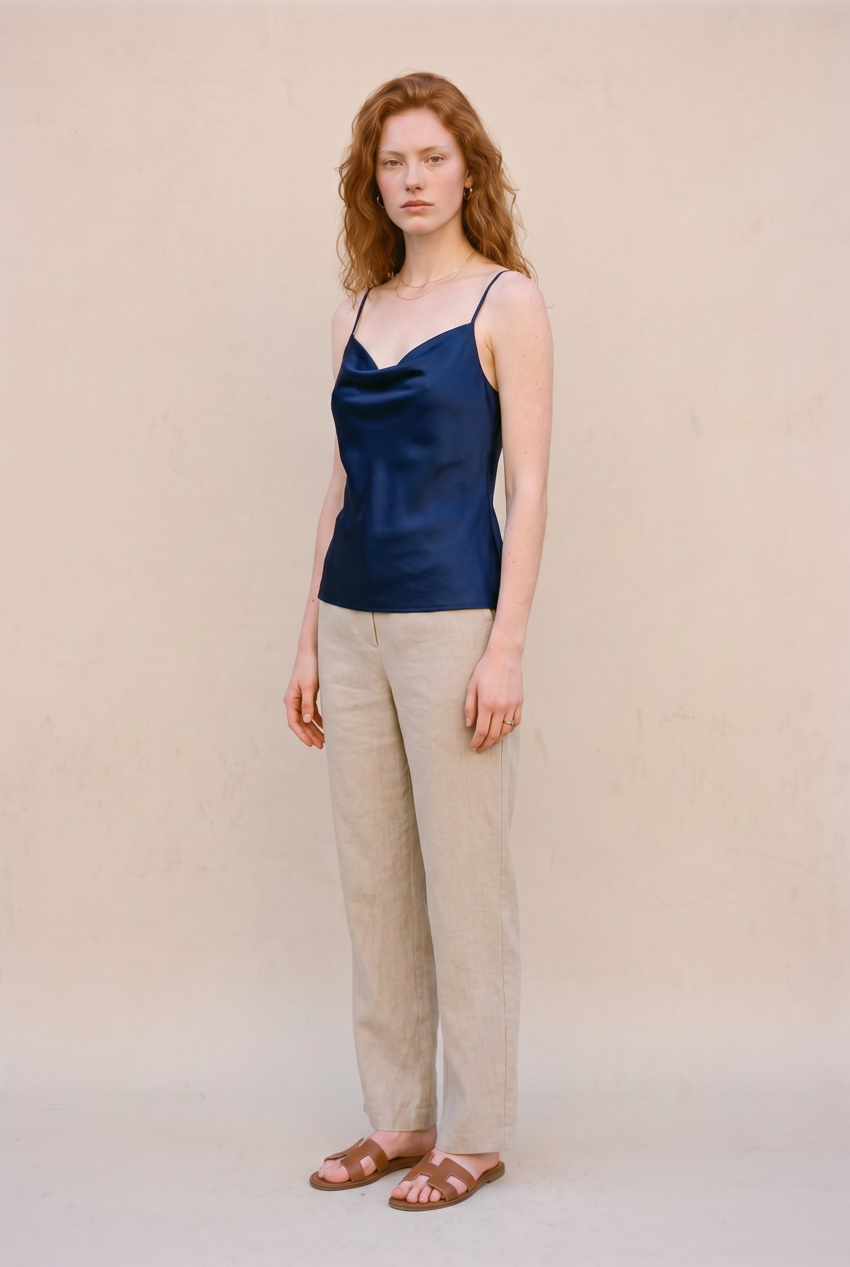 The Mari Satin Tank