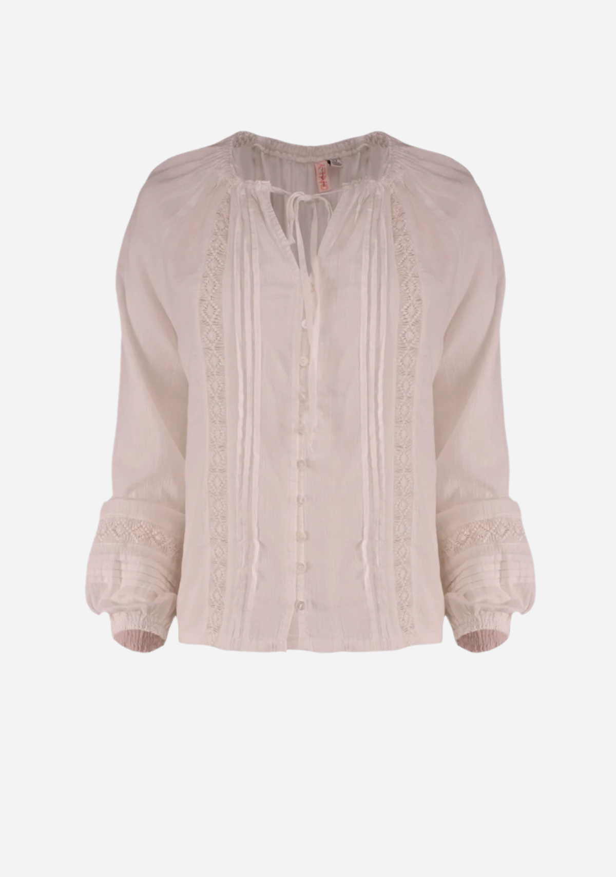 ONL Povla Life V-Neck Button Top