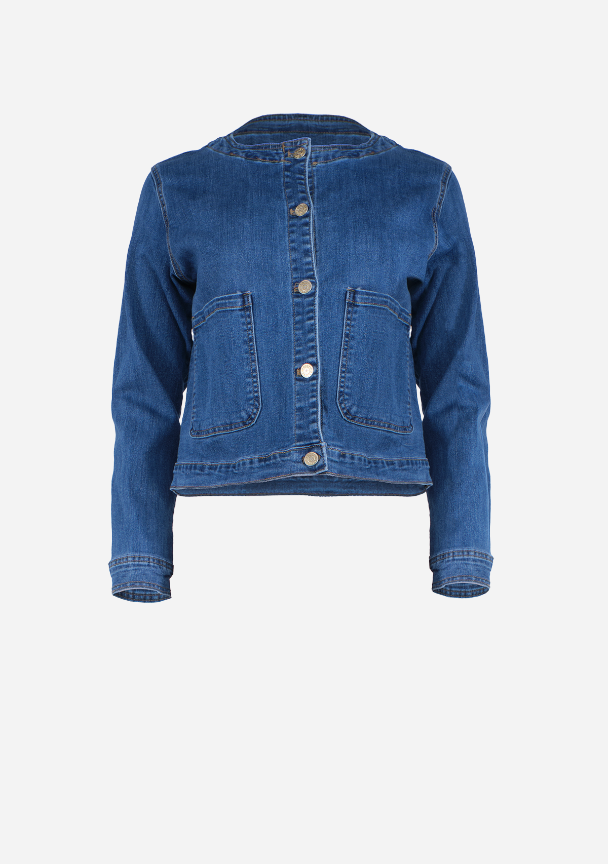 Stretch Denim Workwear Jacket Denim Blue