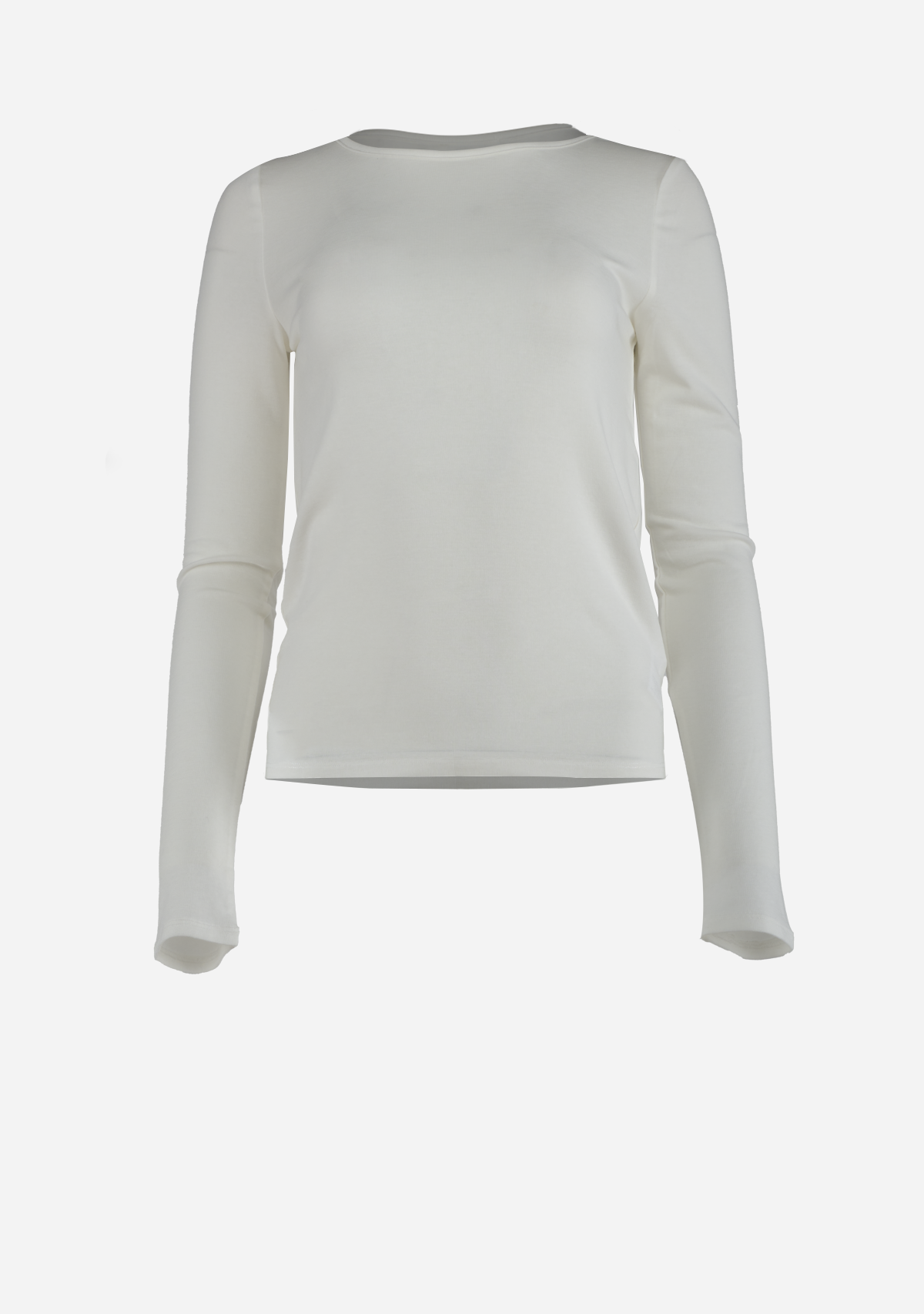 The Soft Long Sleeve Top Off White