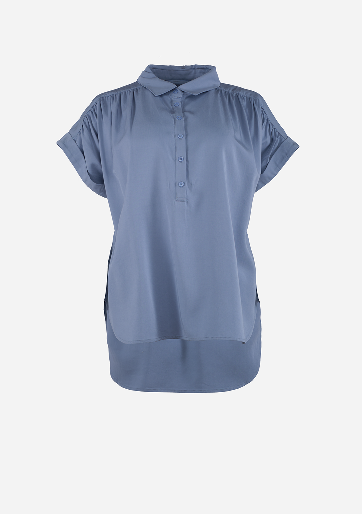 The Agatha Top Blue