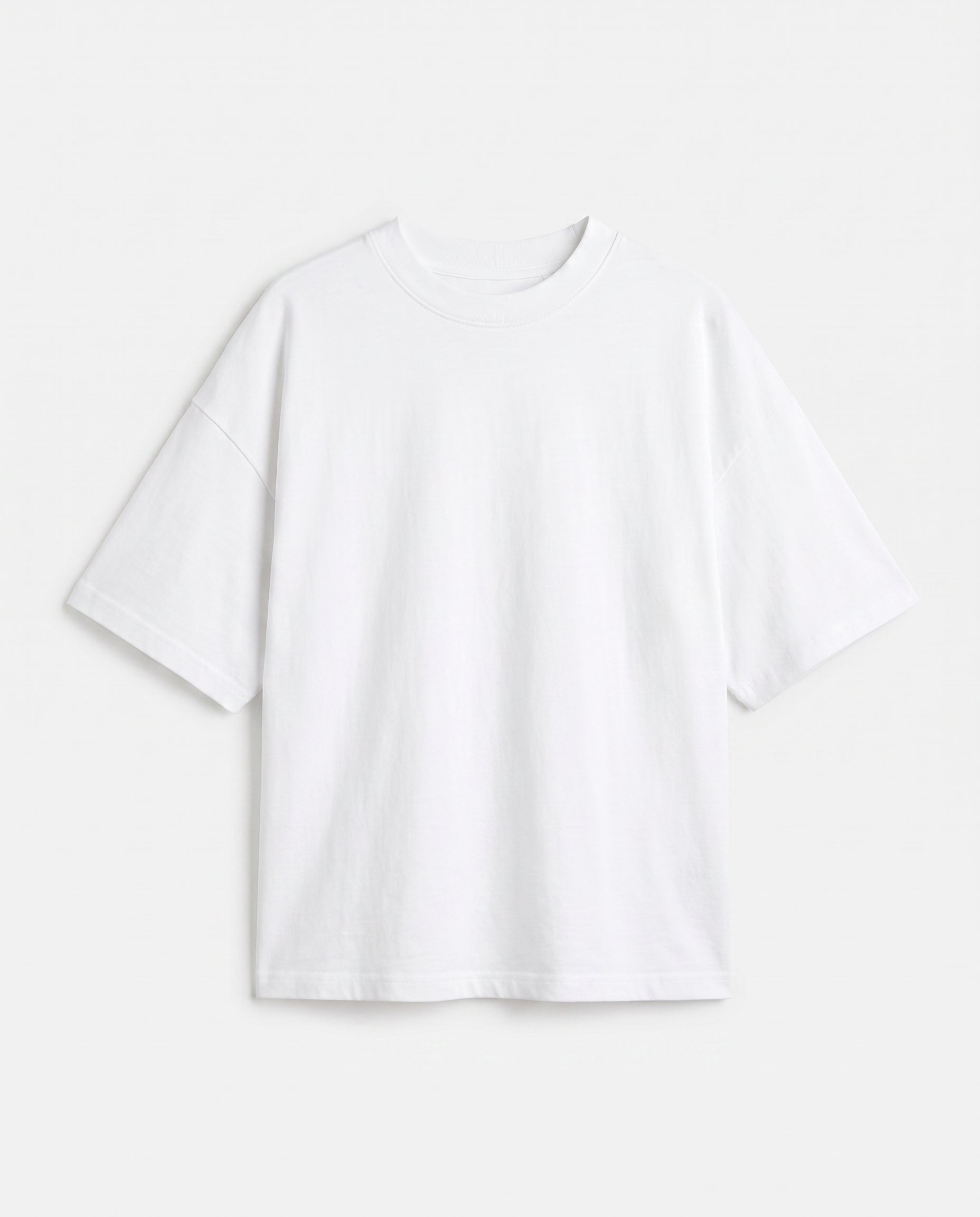 Premium Heavyweight Cotton Oversized Tee White