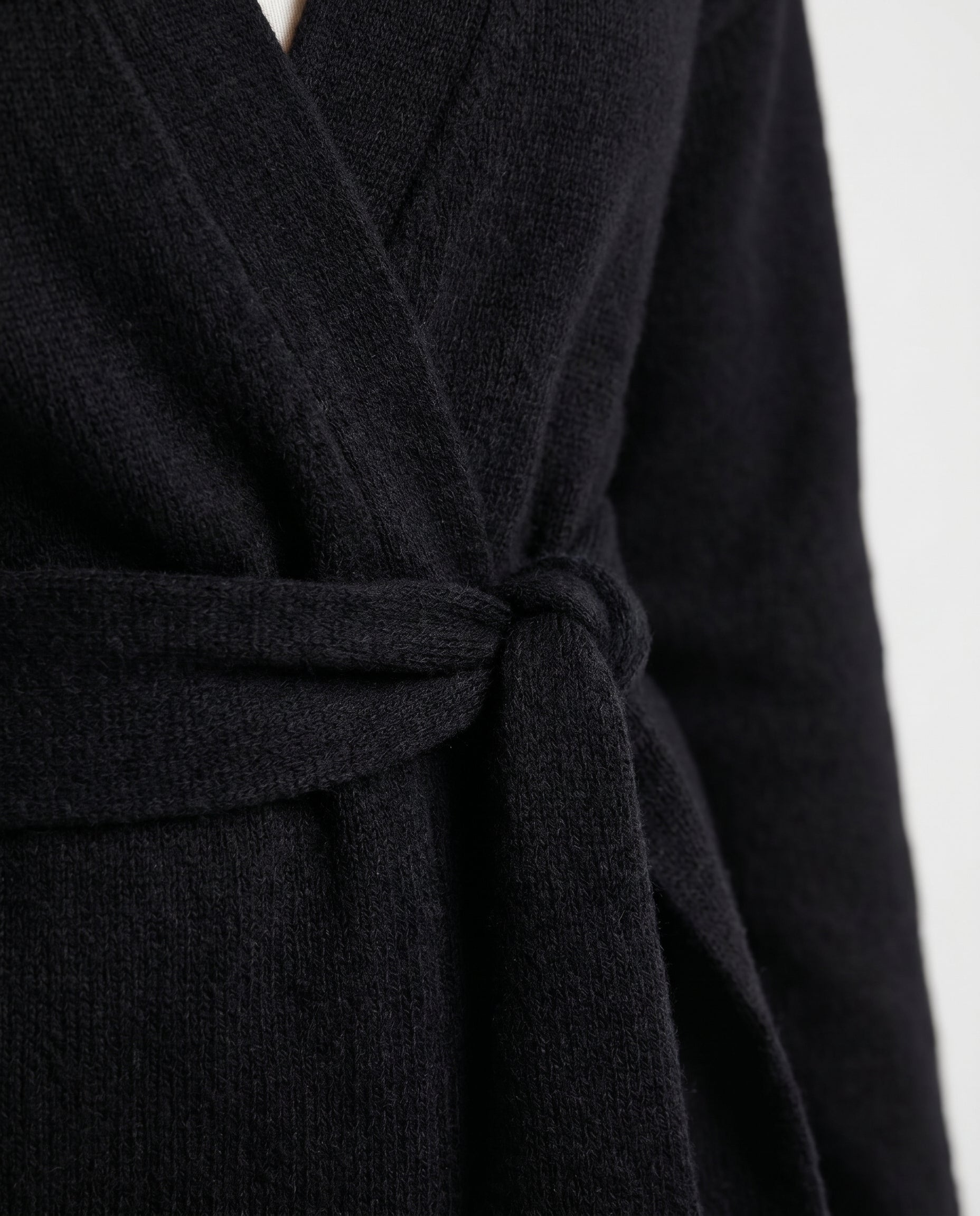 Black  Draped Top Black