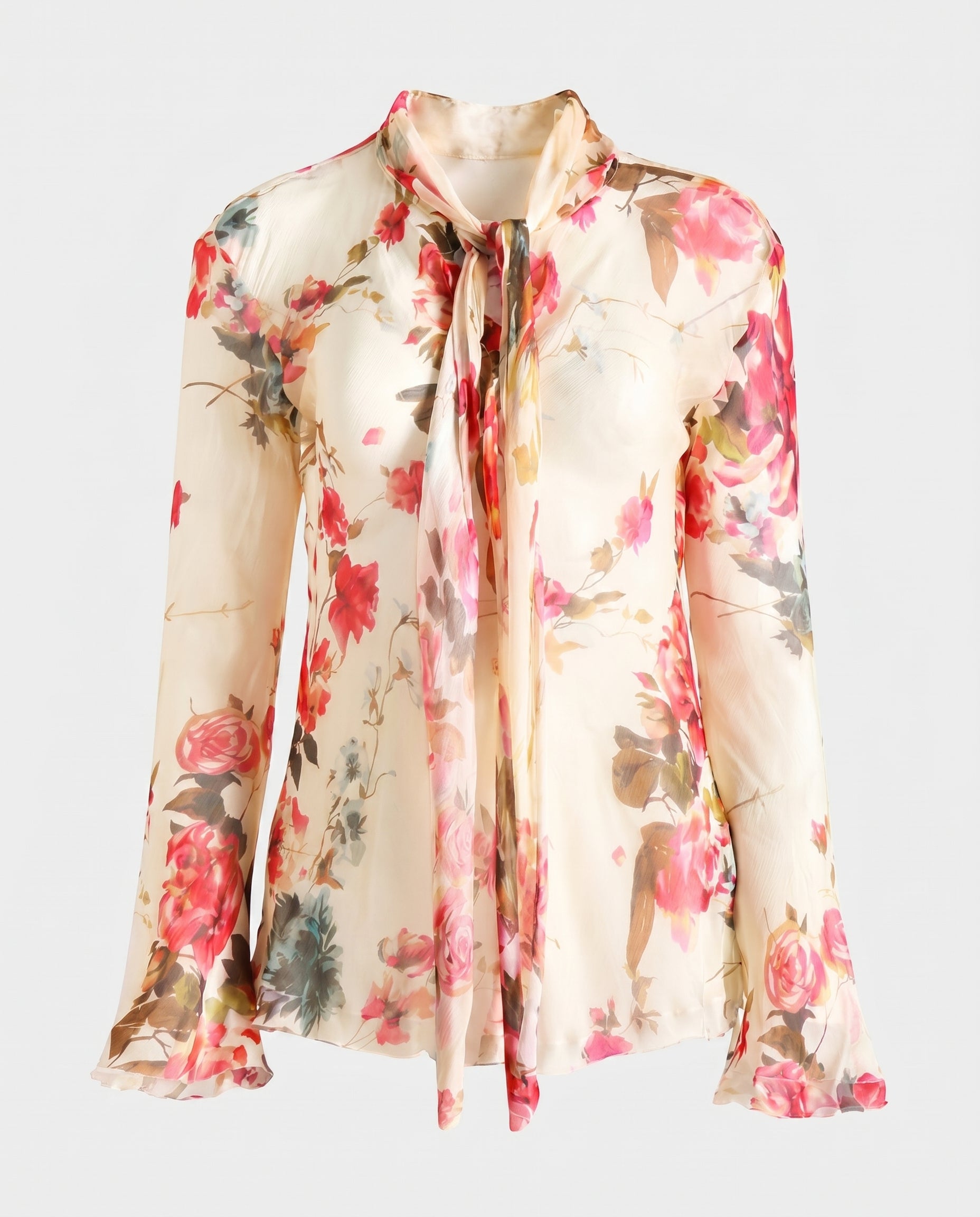 Floral Print Blouse Print