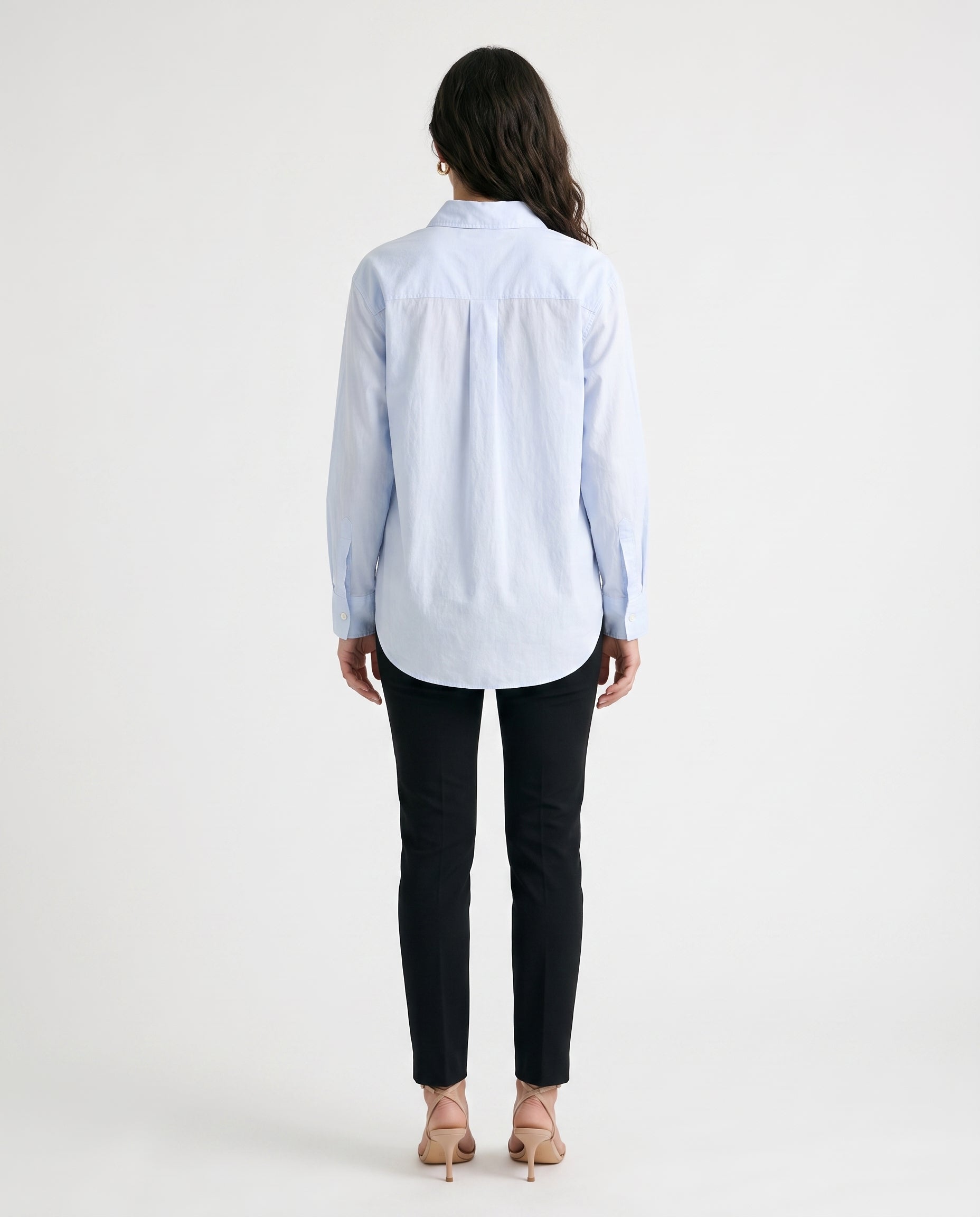 Soft Gathered Blue