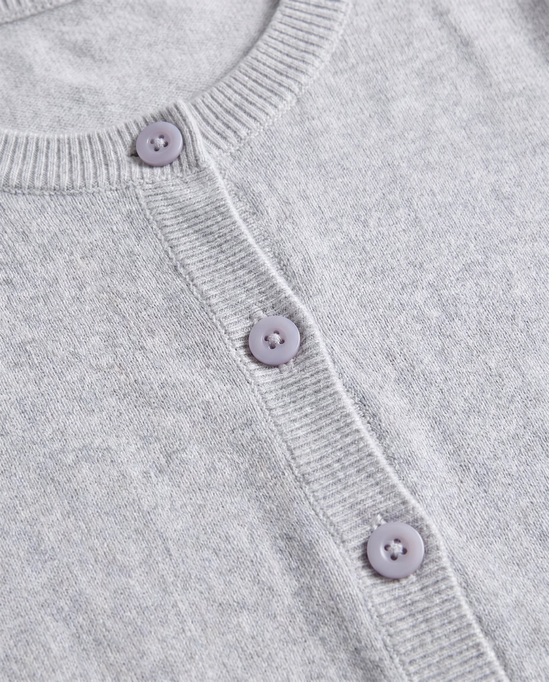 Gilet classique à boutons gris