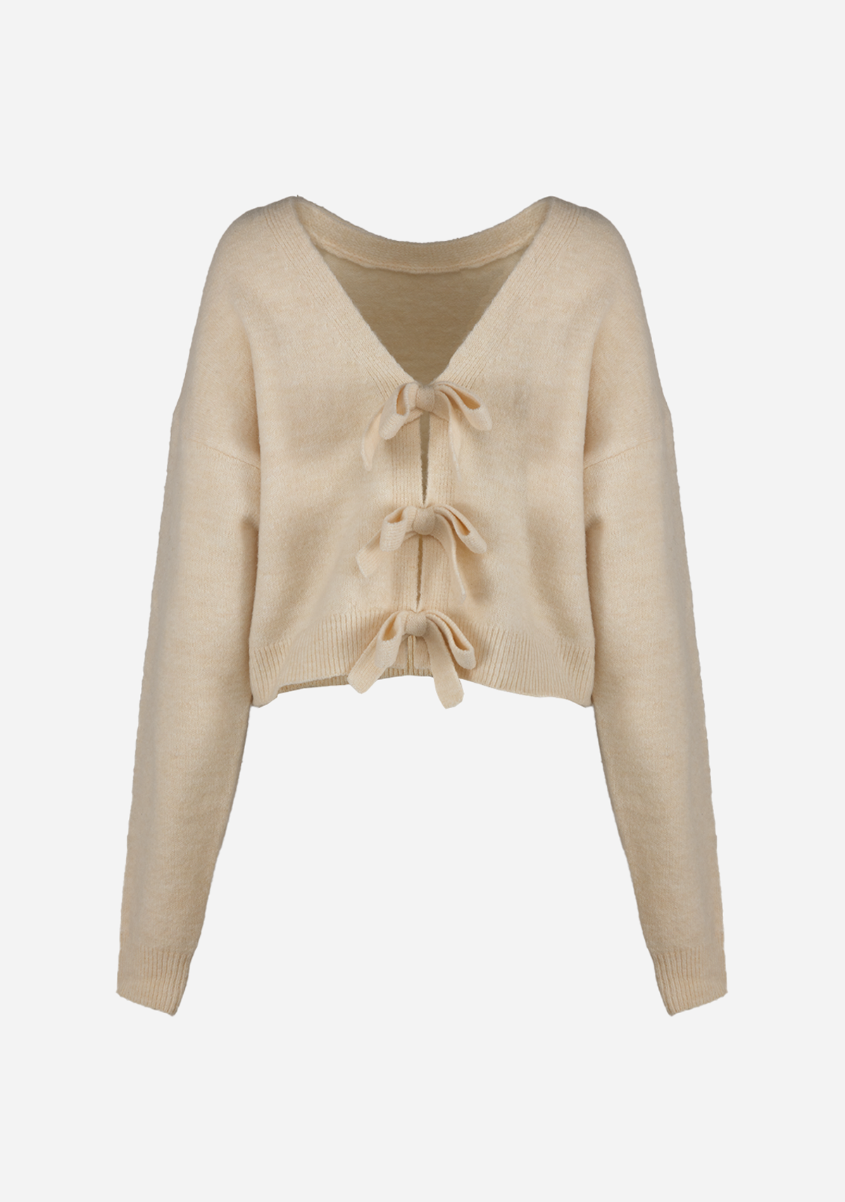 Back Bow Knit Top