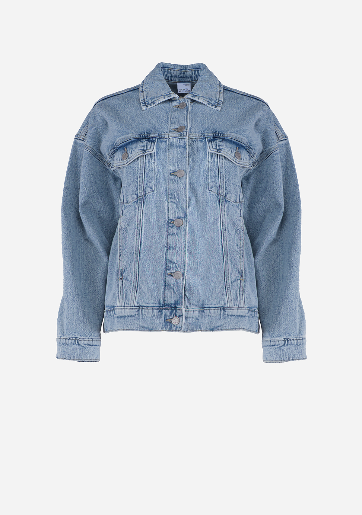VMTessa Ls Oversize Denim Jacket Ga Noos Light Blue Denim
