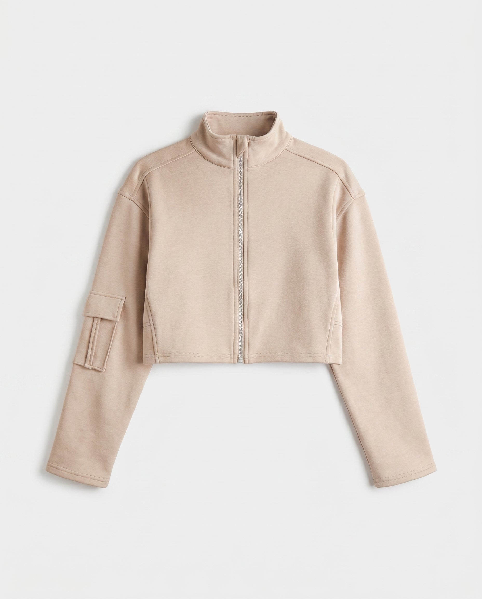 Bomber Jacket Beige