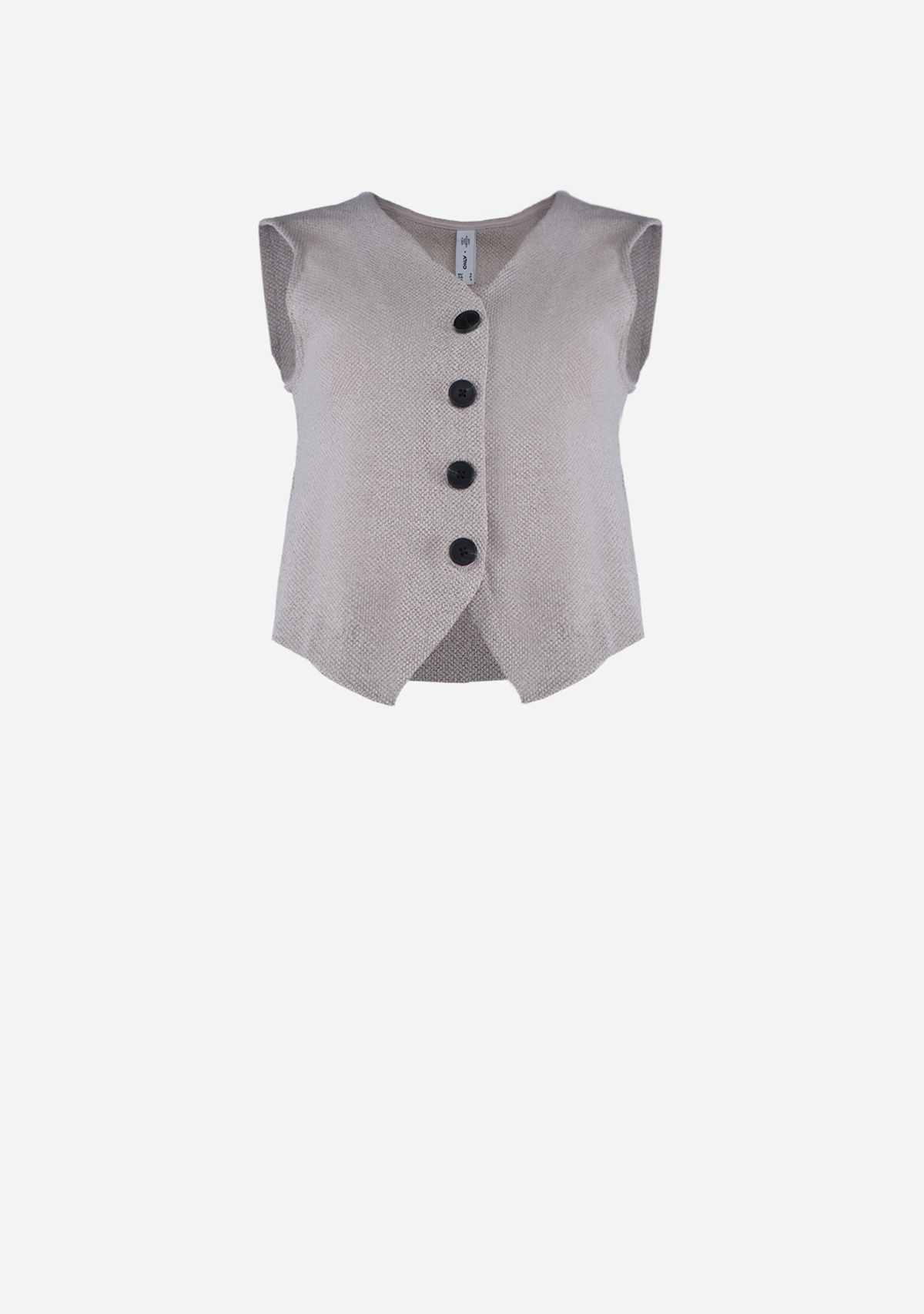 ONLJayla S/L Waistcoat Jrs Pumice Stone Melange