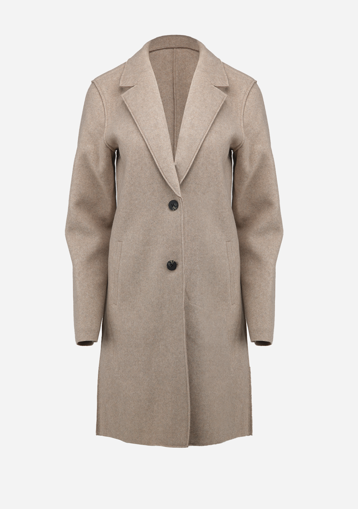 Onlcarrie Bonded Coat Otw Noos Humus Melange