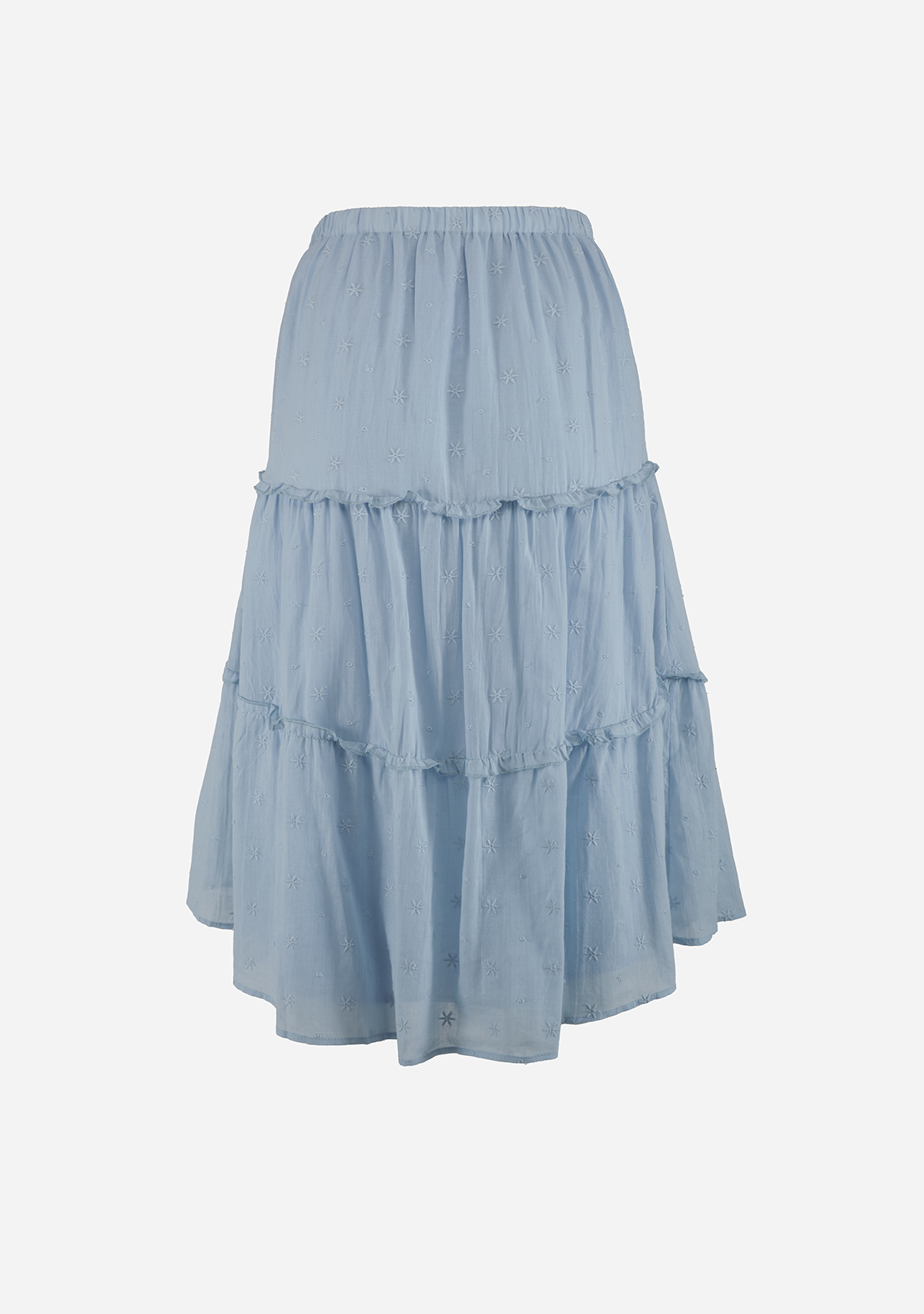 Cloud Nine Pleated Midi Sky