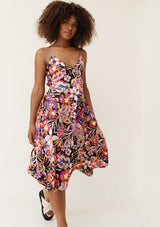 Sleeveless Tie Back Maxi Dress