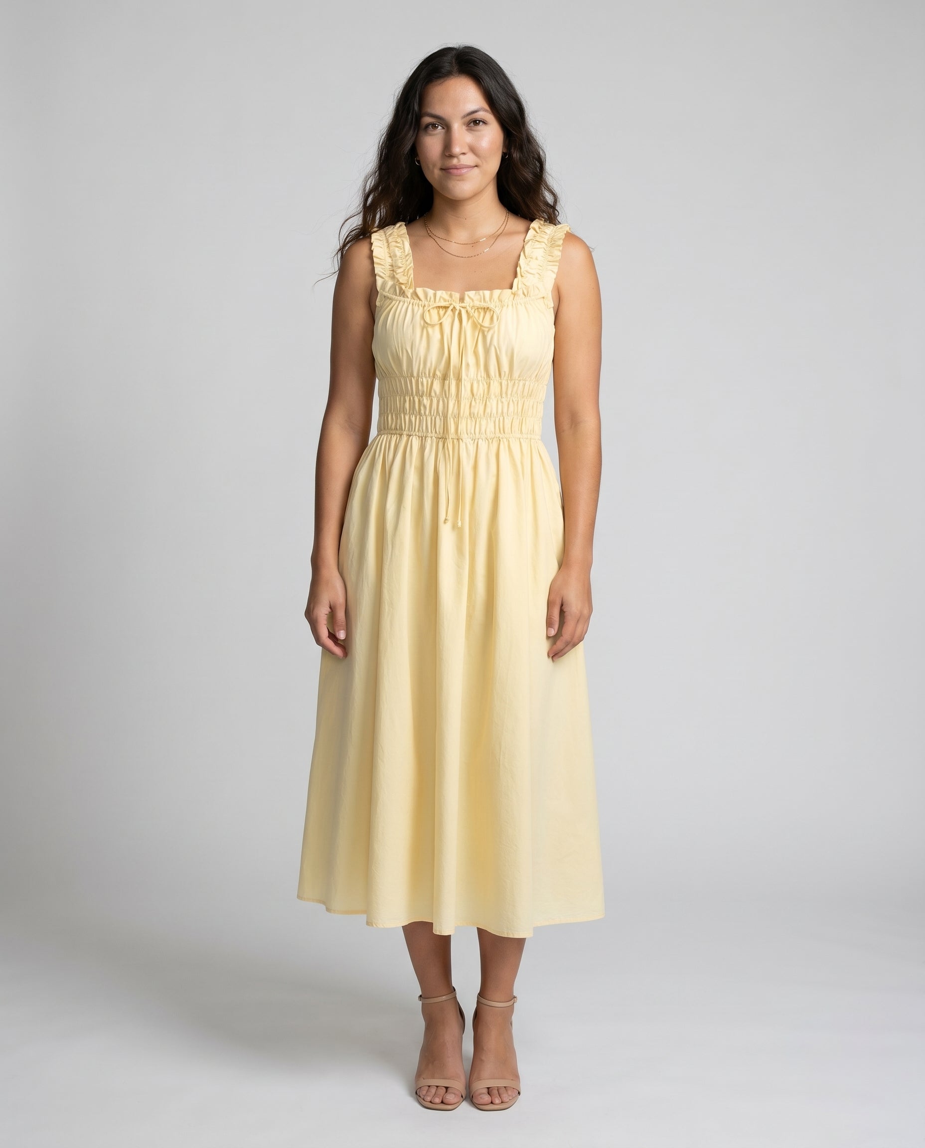 Libra Dress Yellow