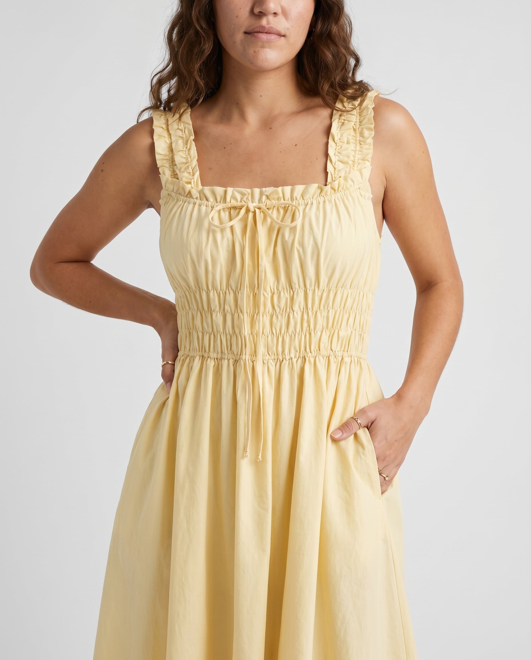 Robe jaune Balance