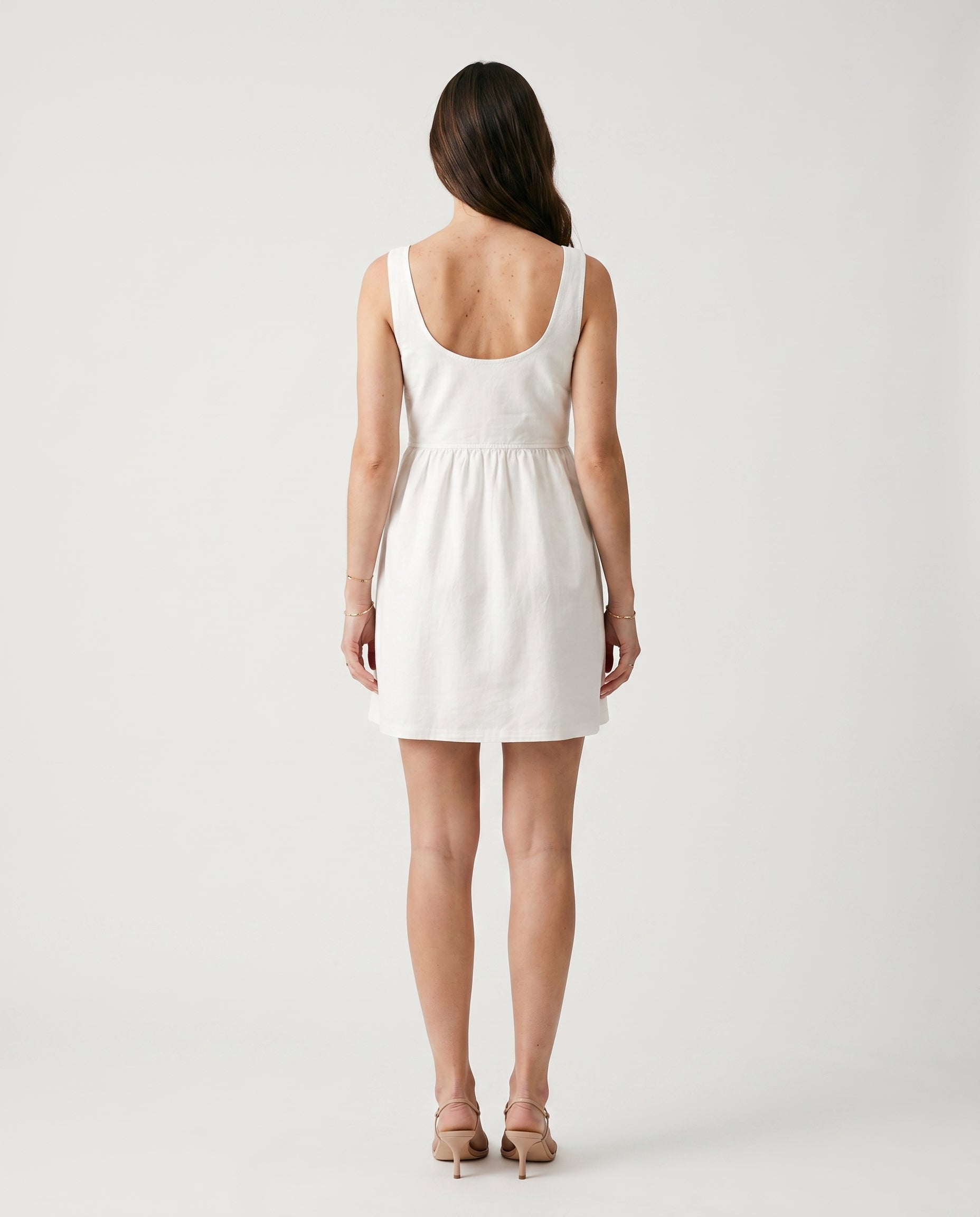 Jesse - Mini Dress White