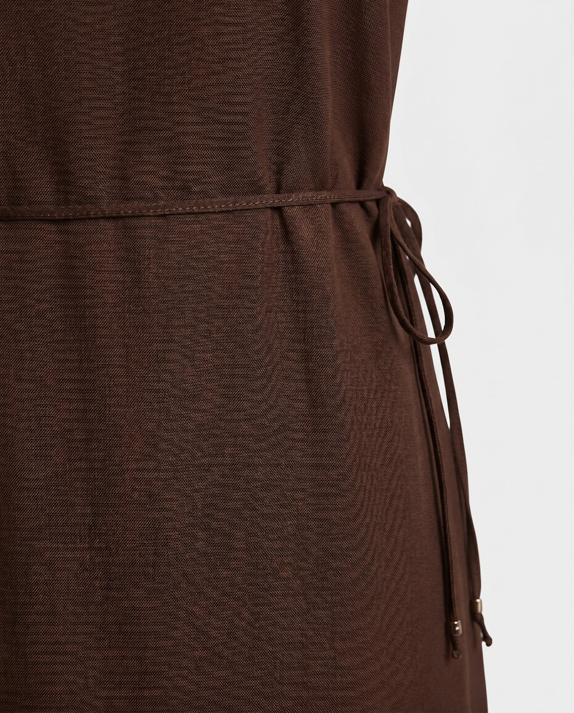 Viscose Maxi Cami Wrap Dress Hot Fudge