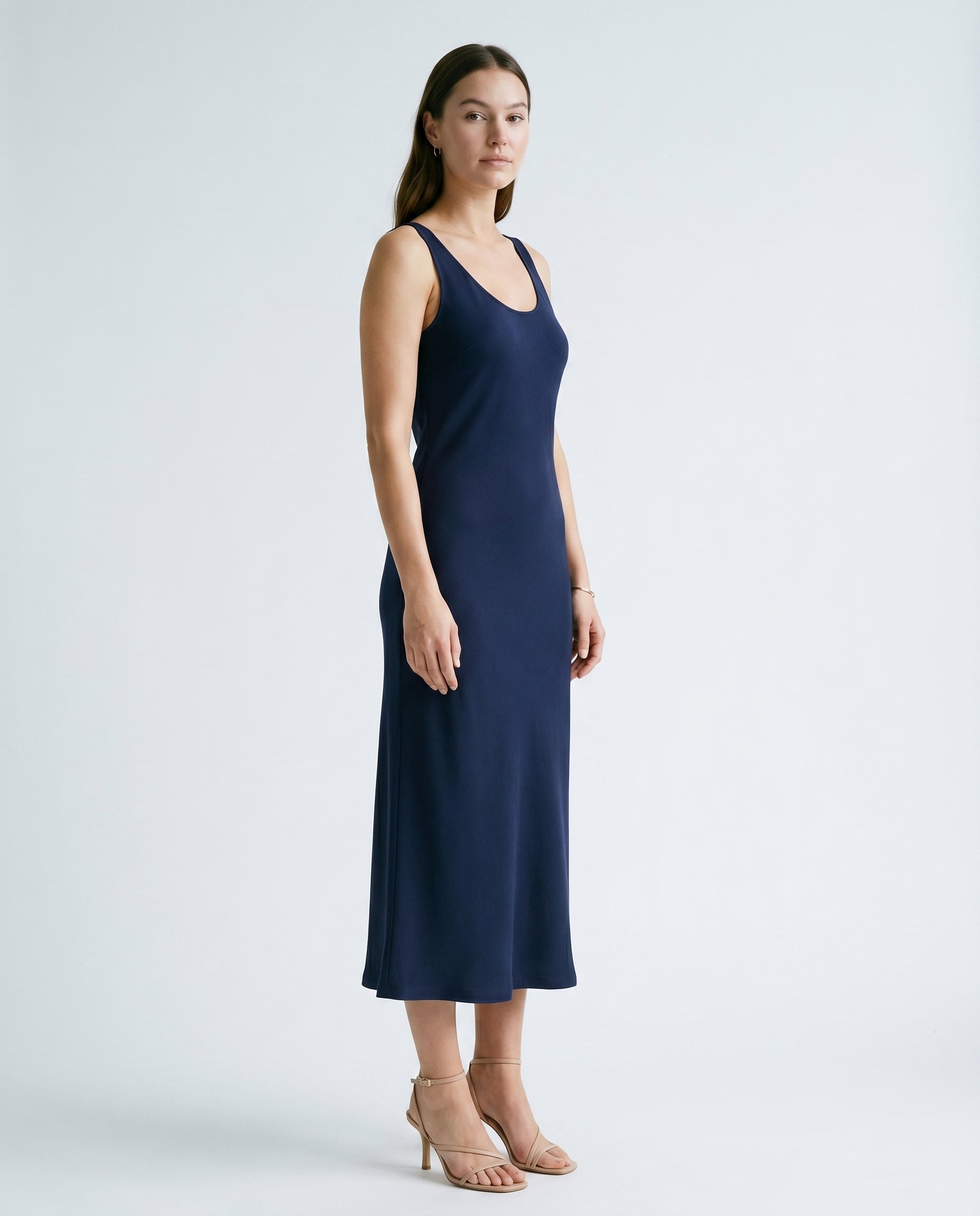 Jacqueline Dress Washed Navy