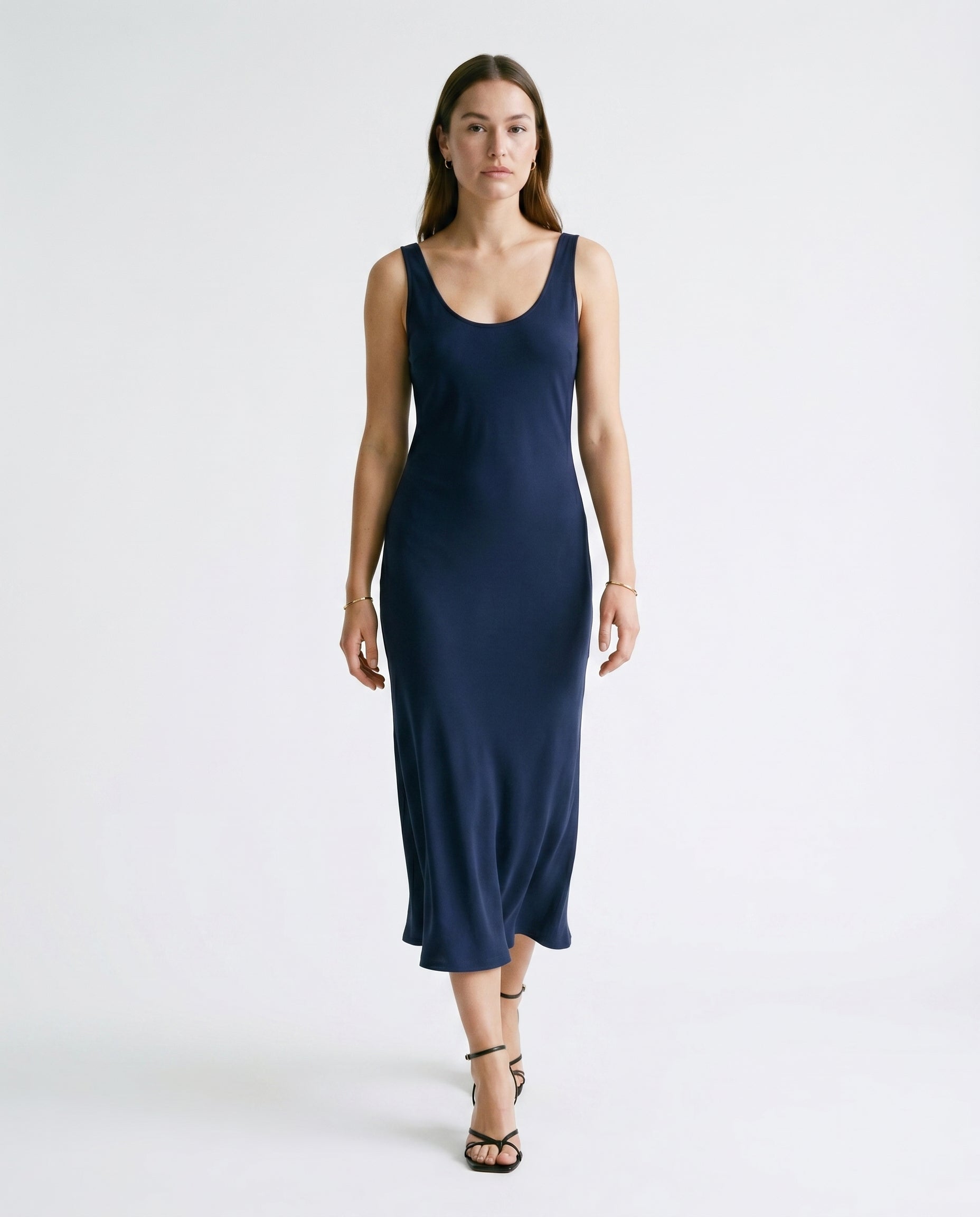 Jacqueline Dress Washed Navy