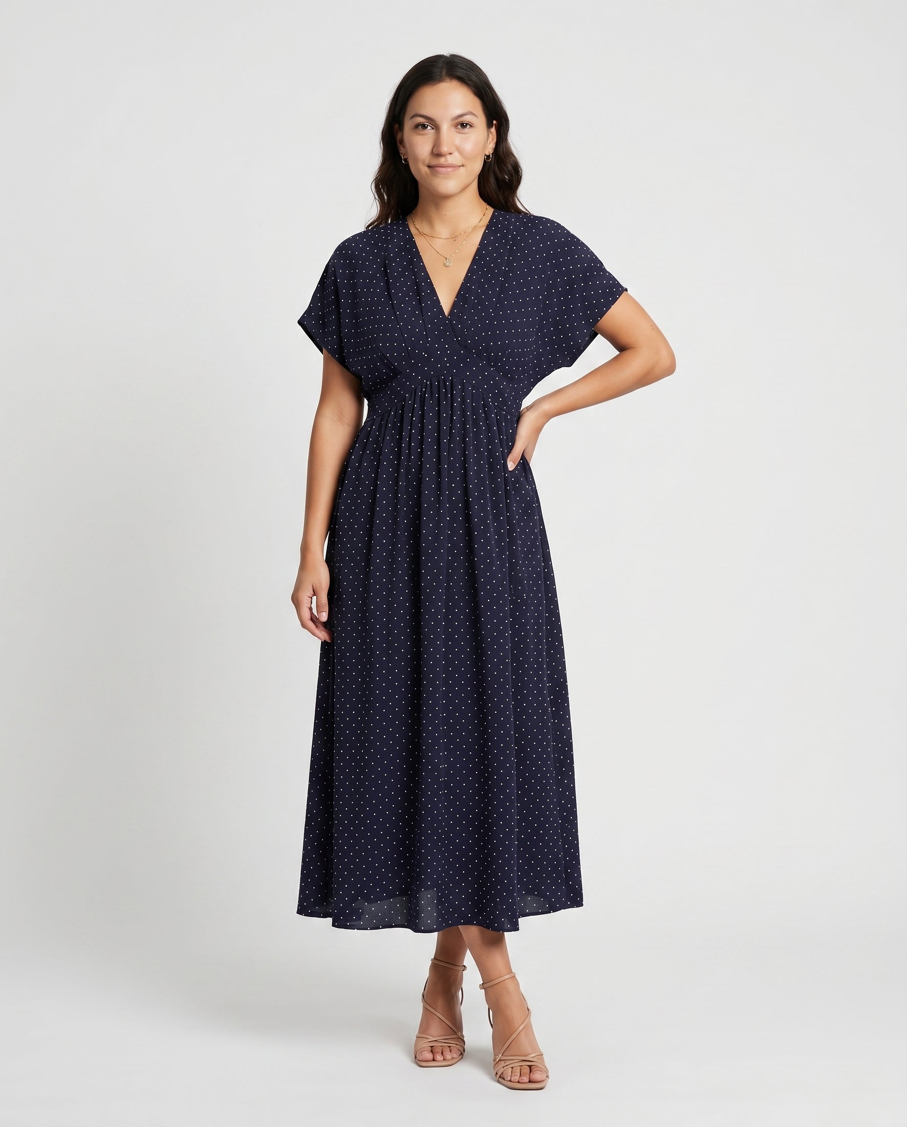 Maxi Dress Navy Blue