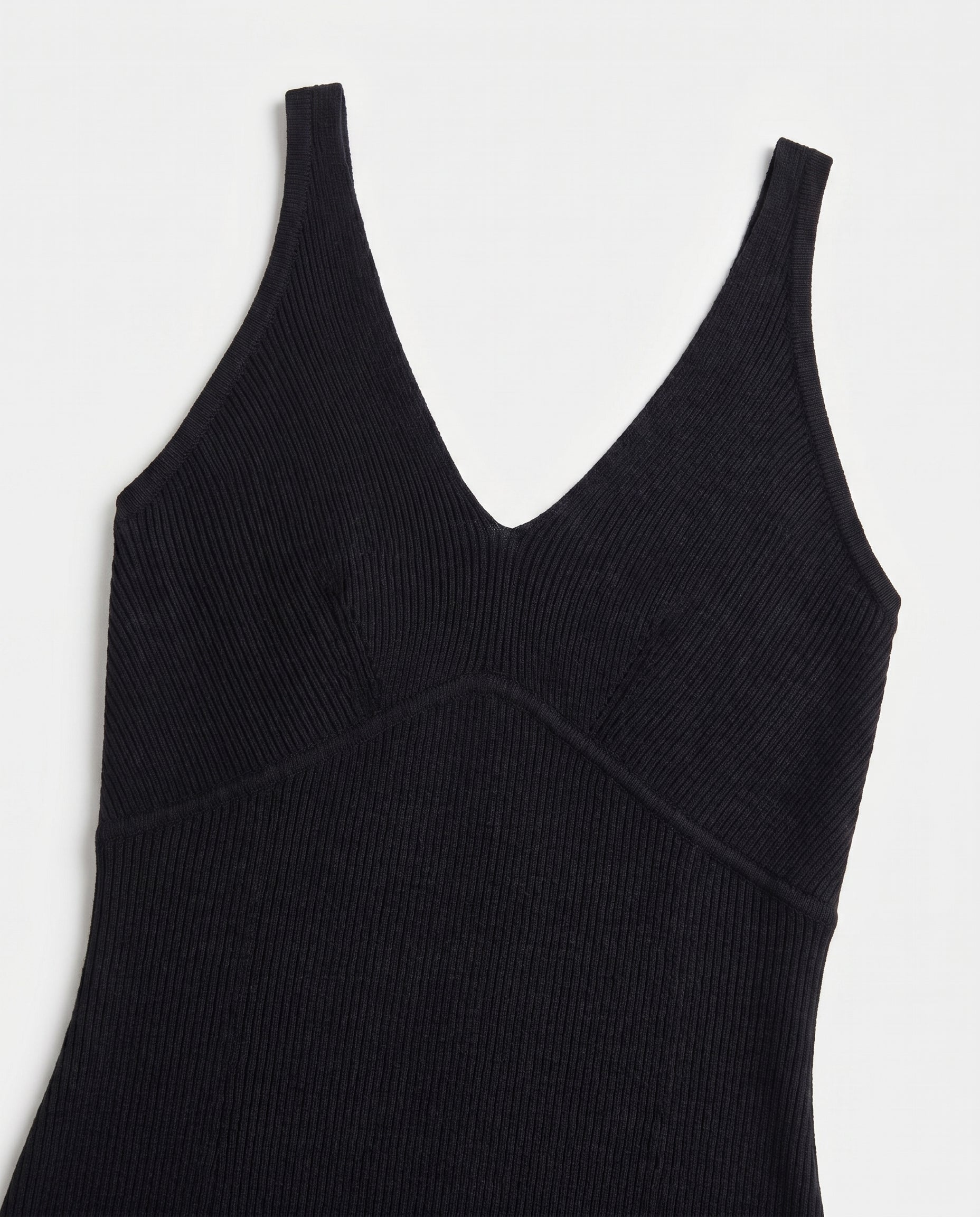 Robe nuisette midi à col en V