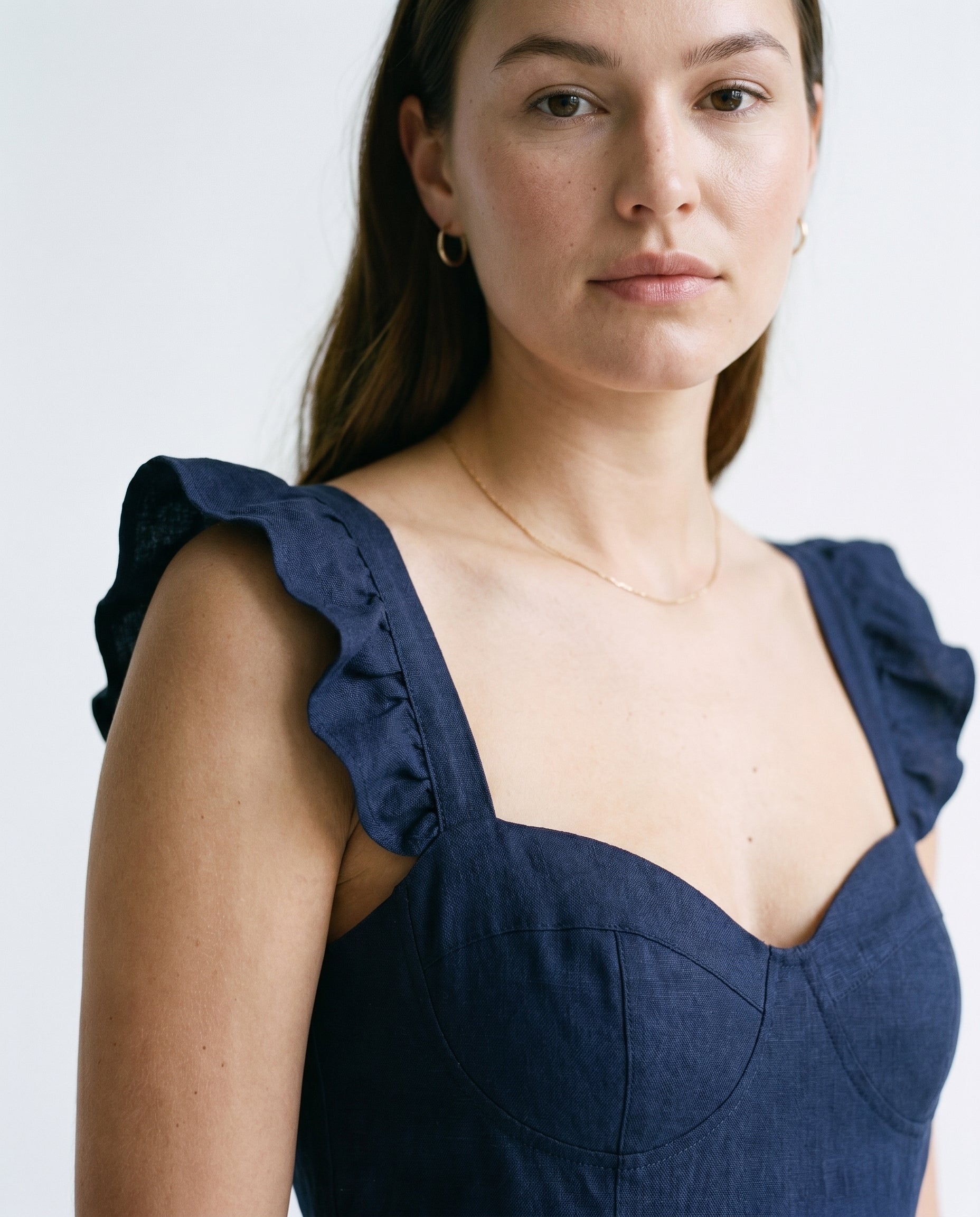 Corset Flutter Dress