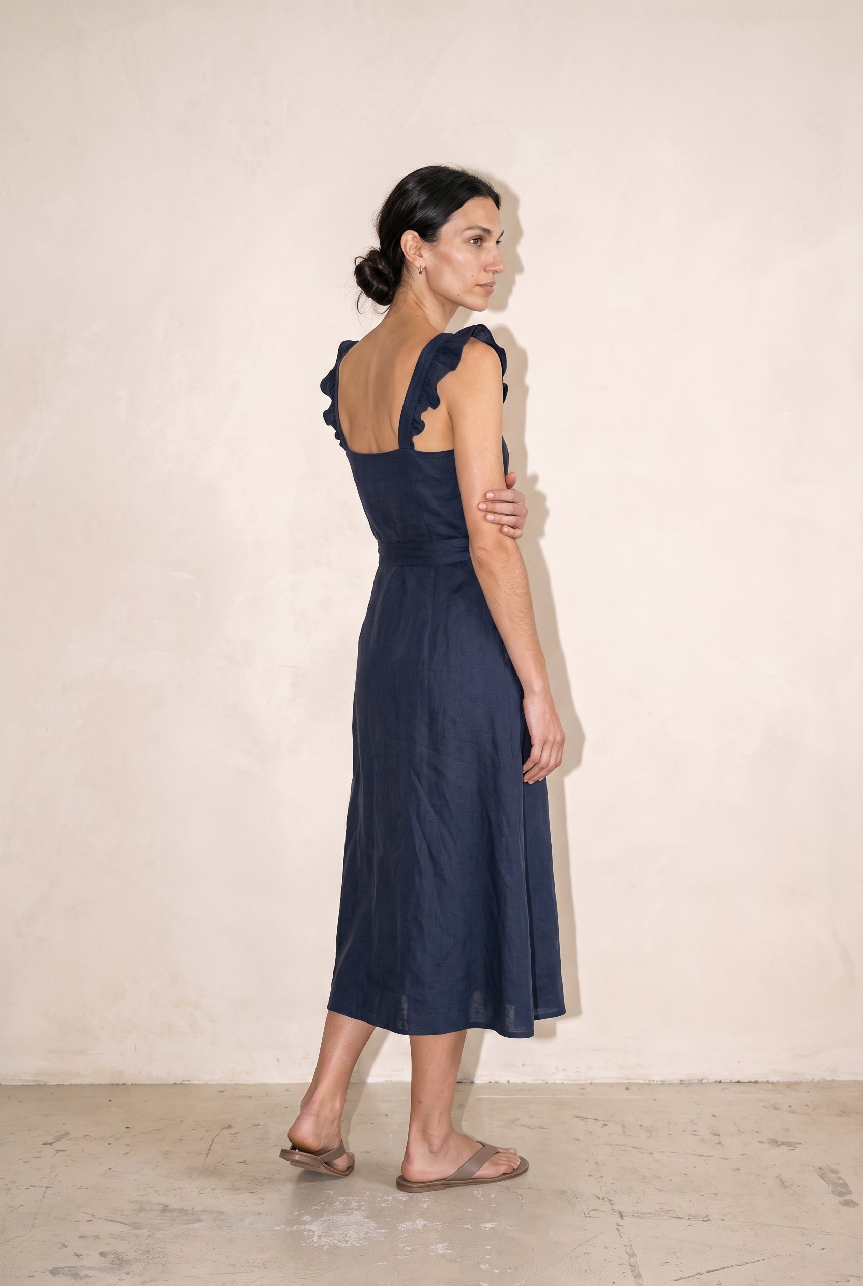 Corset Flutter Dress