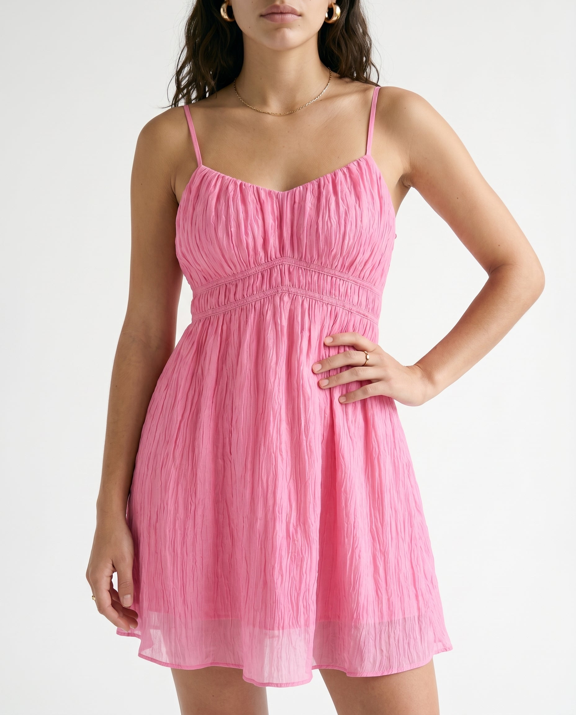Flowy Maxi Dress Pink