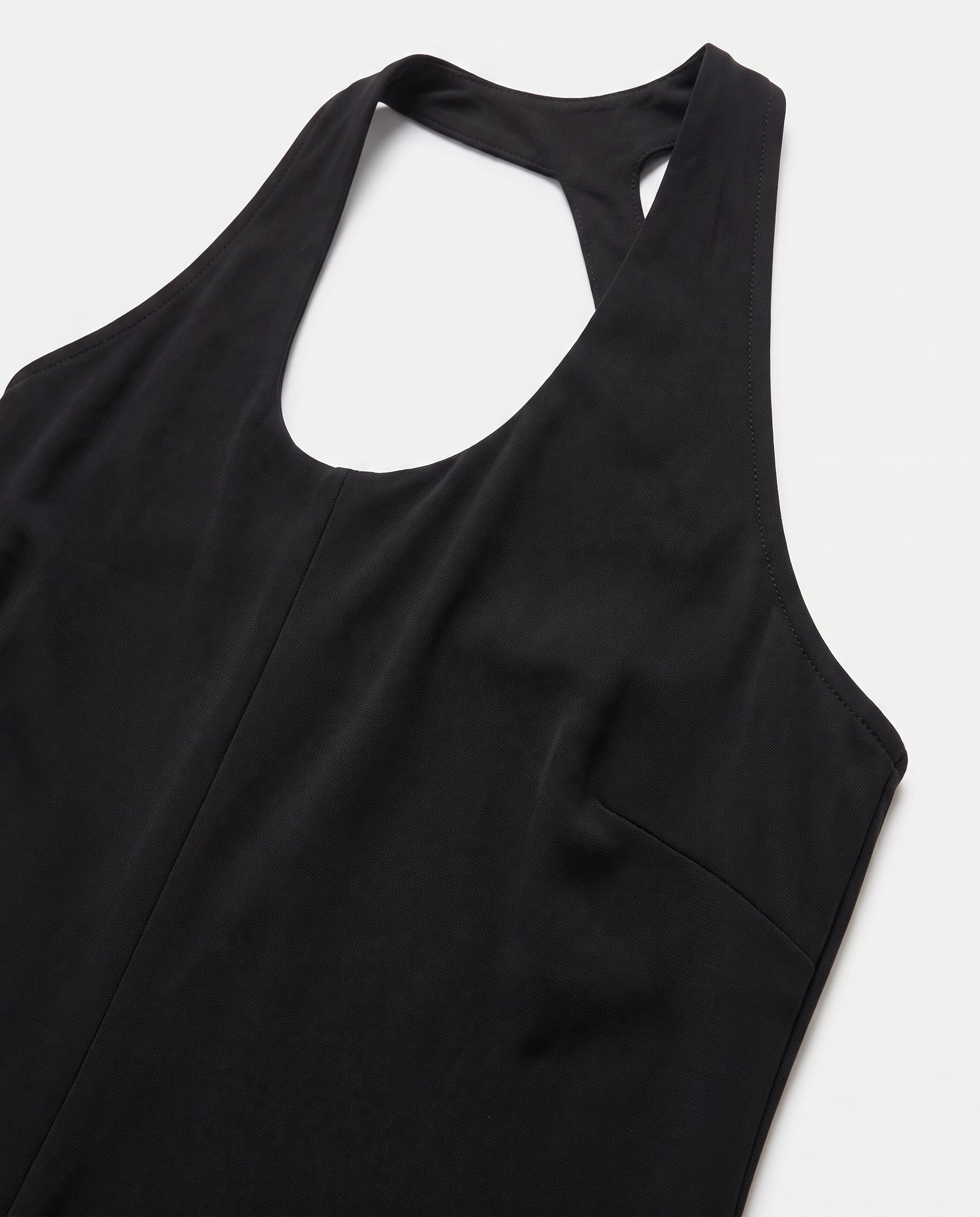 Modern Minimal Maxi Dress Black