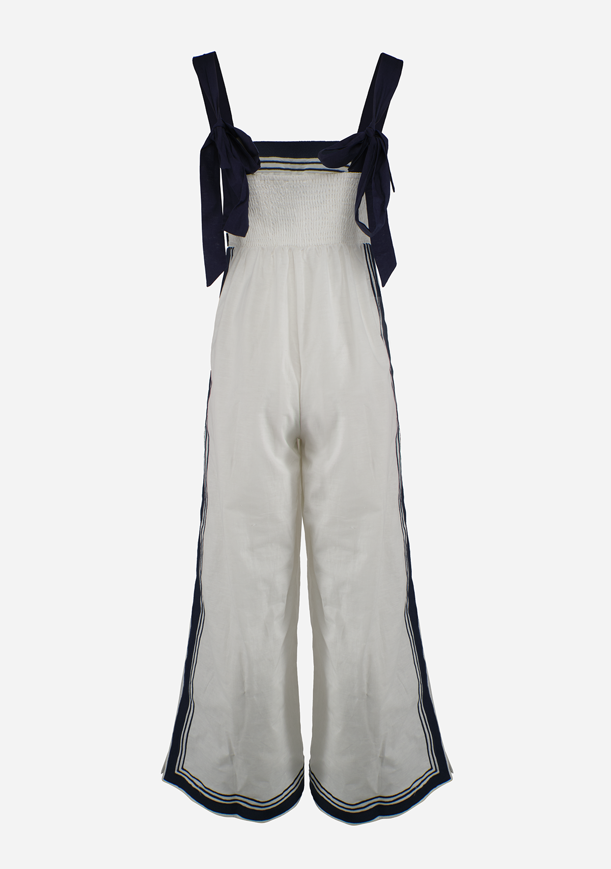 Sail Linen Jumpsuit Off White