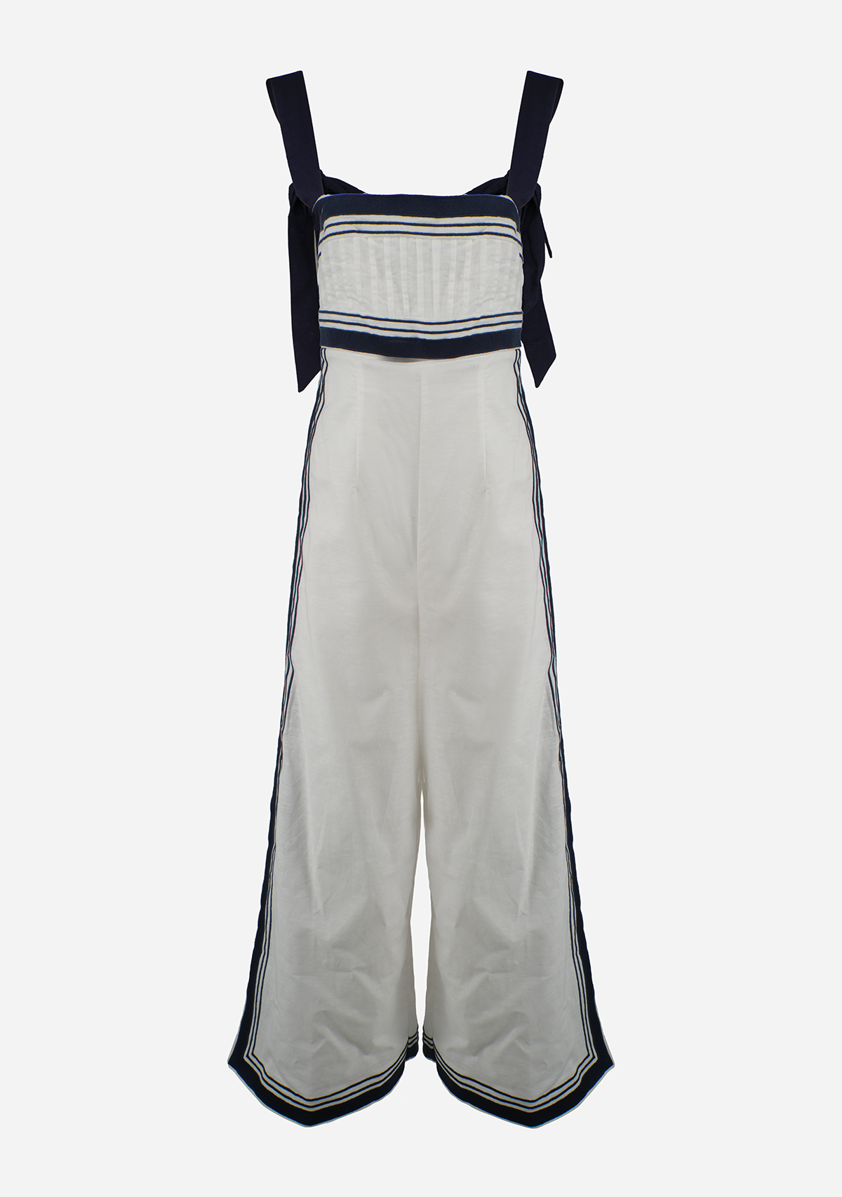 Sail Linen Jumpsuit Off White