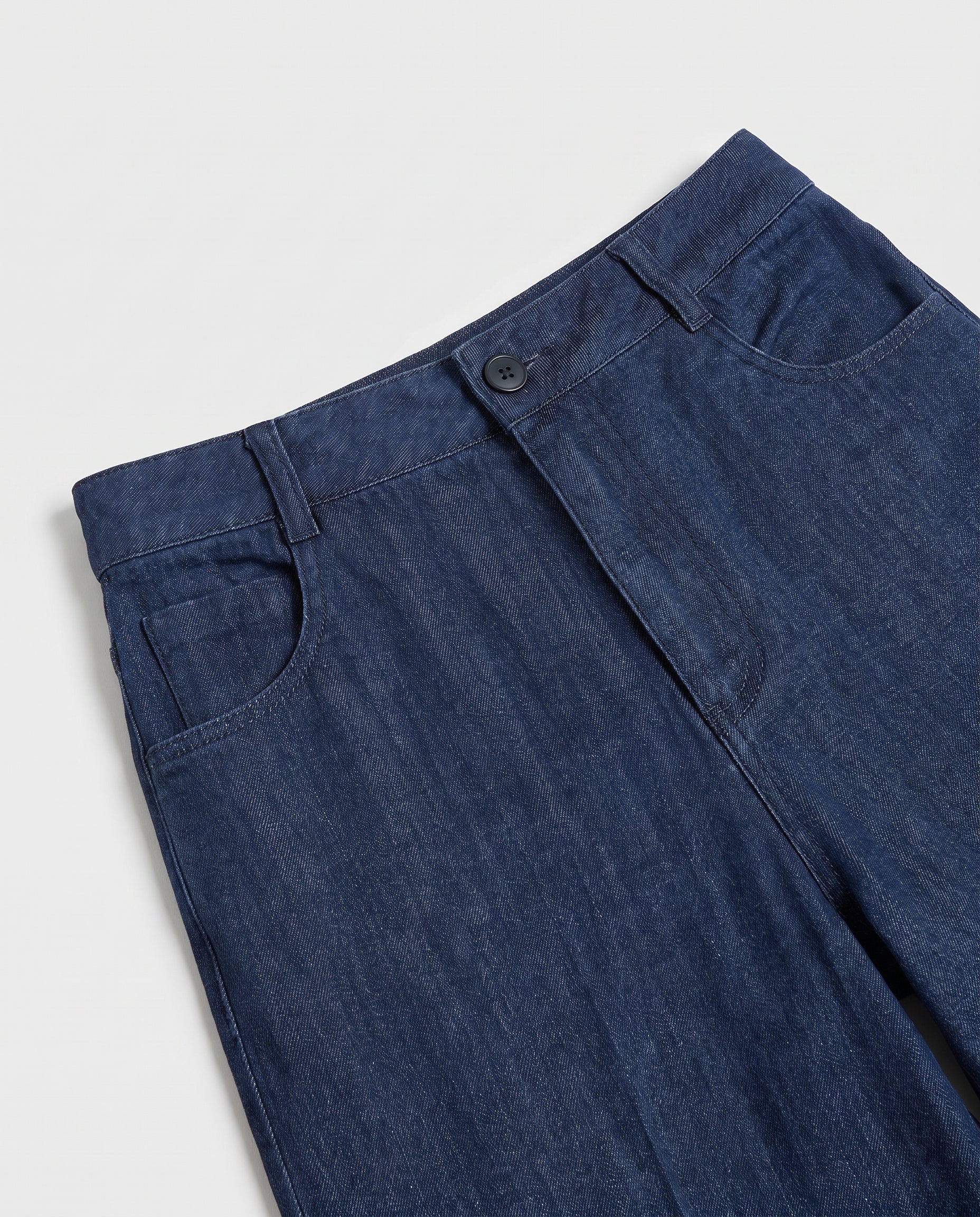 Essential Wide Leg Pants Blue