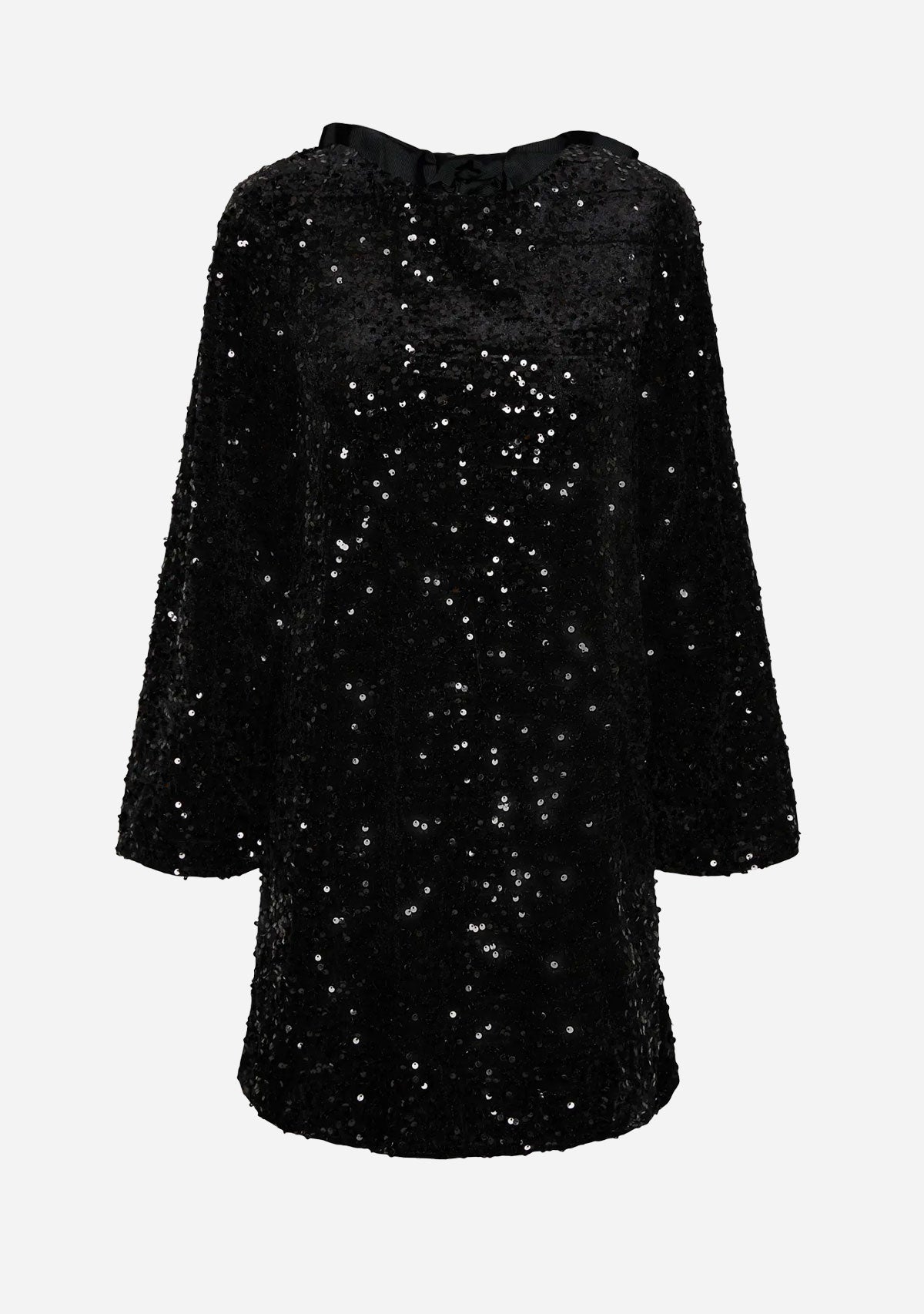 PCKam Ls Deep Back Bow Dress Jrs Noos Bc