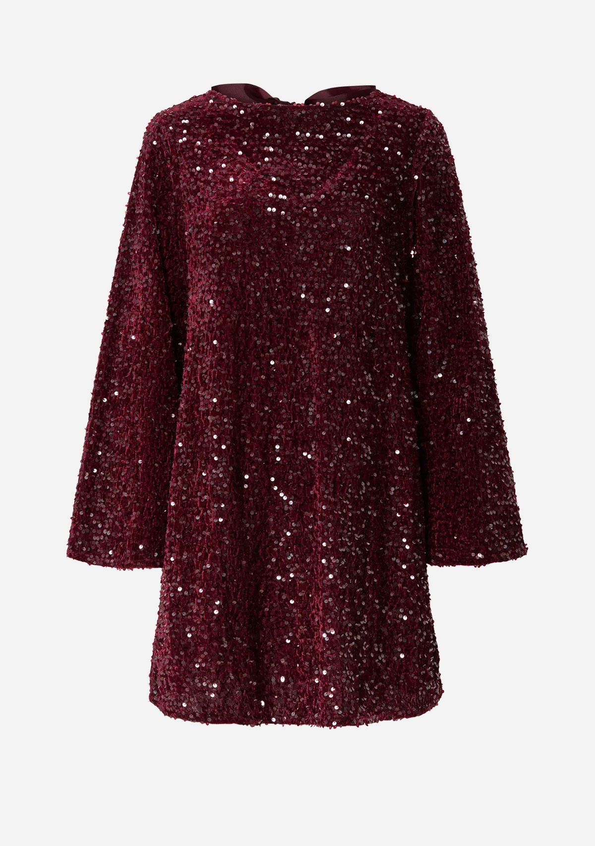 PCKam Ls Deep Back Bow Dress Jrs Noos Bc