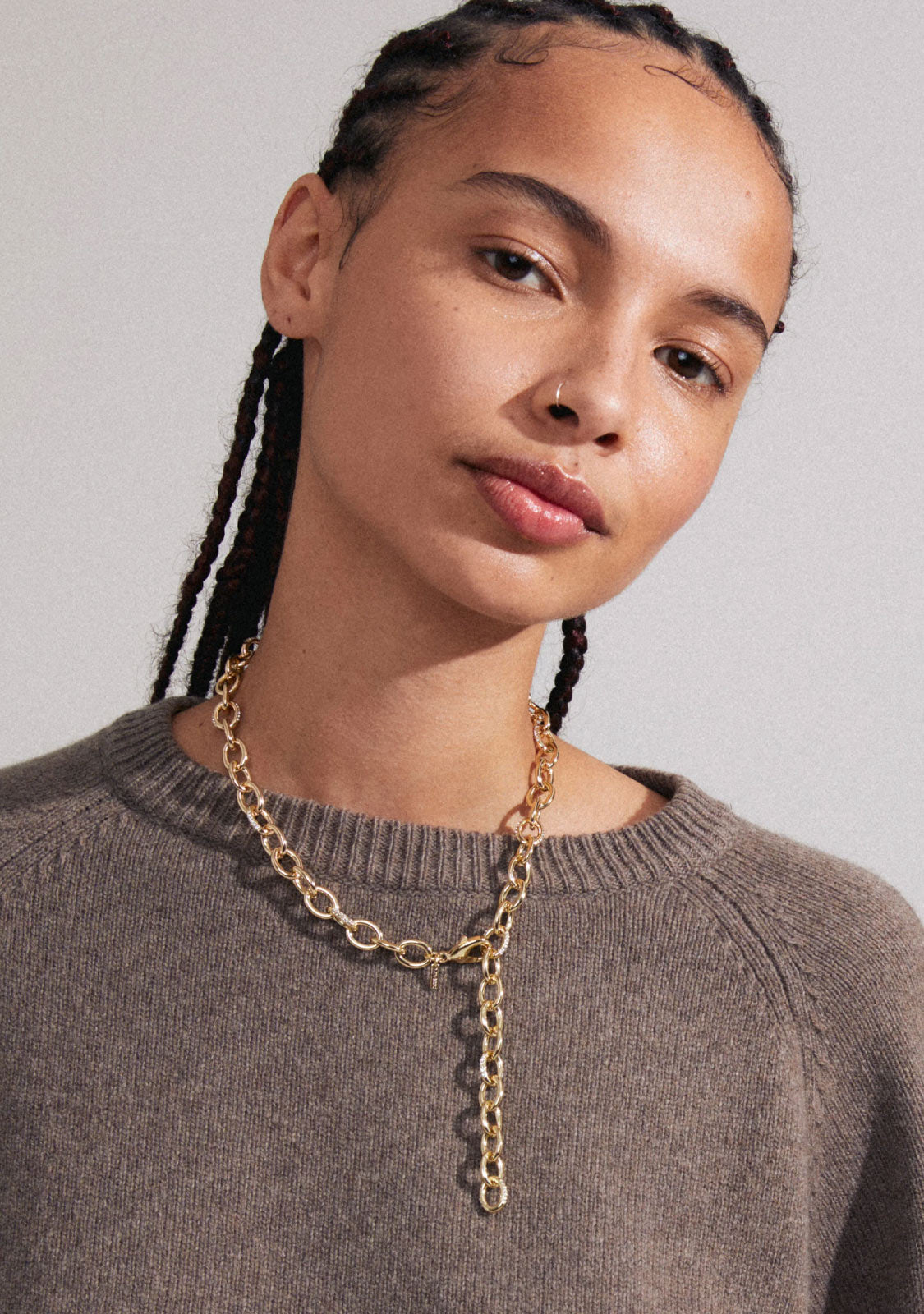 Amiri Recycled Necklace Gold