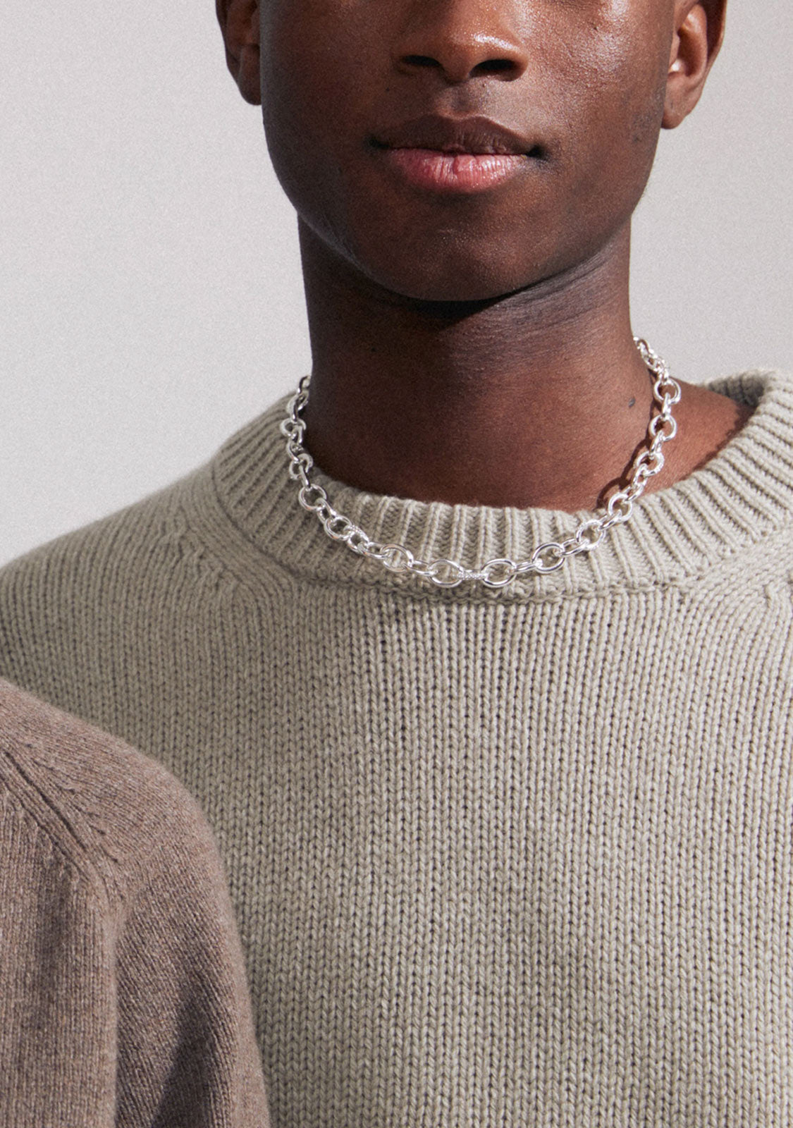 Amiri Recycled Necklace Silver