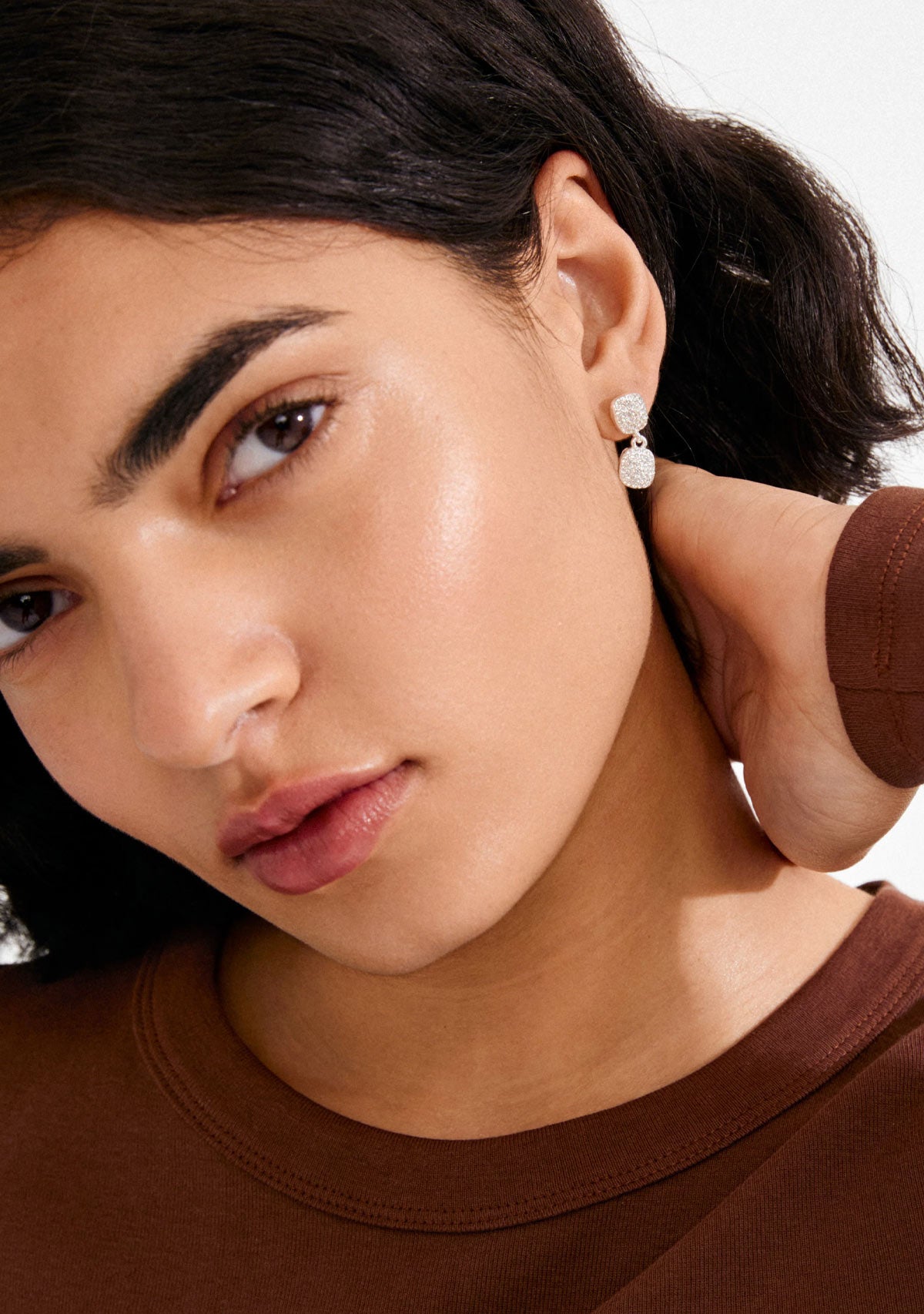 EMBER earrings silver-plated