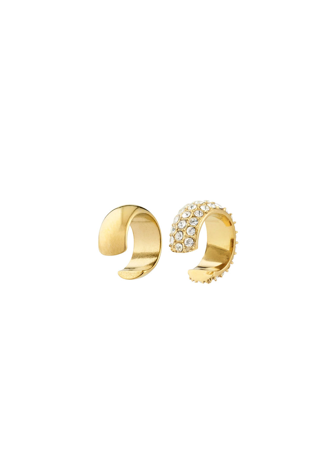 Hudsyn Ear Cuff, 2-In-1 Set, Gold