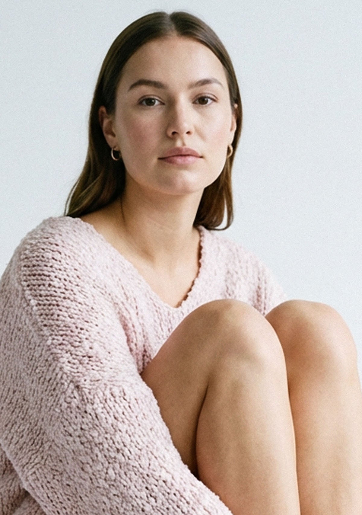 Popcorn Knit Sweater