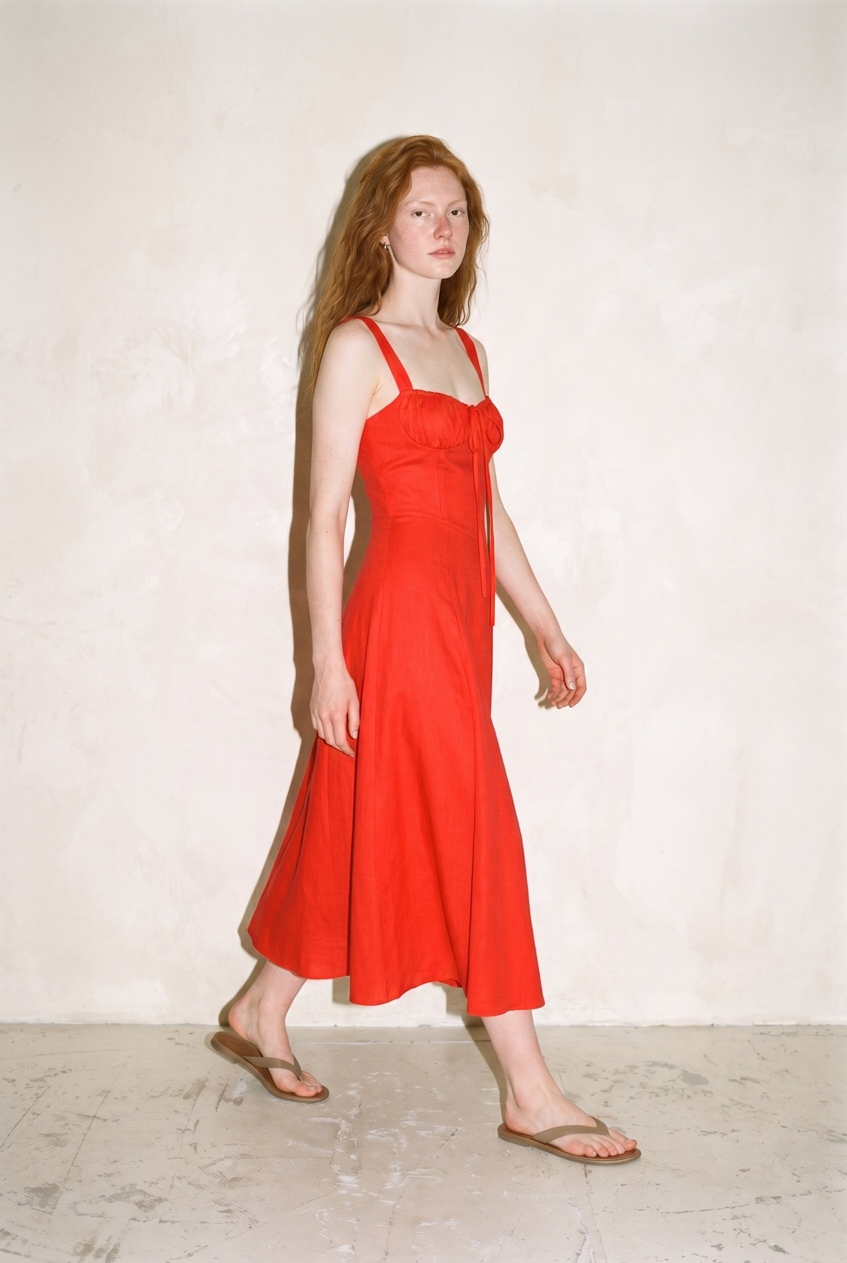 Heaven Sent Corset Sweetheart Dress Red Rouge