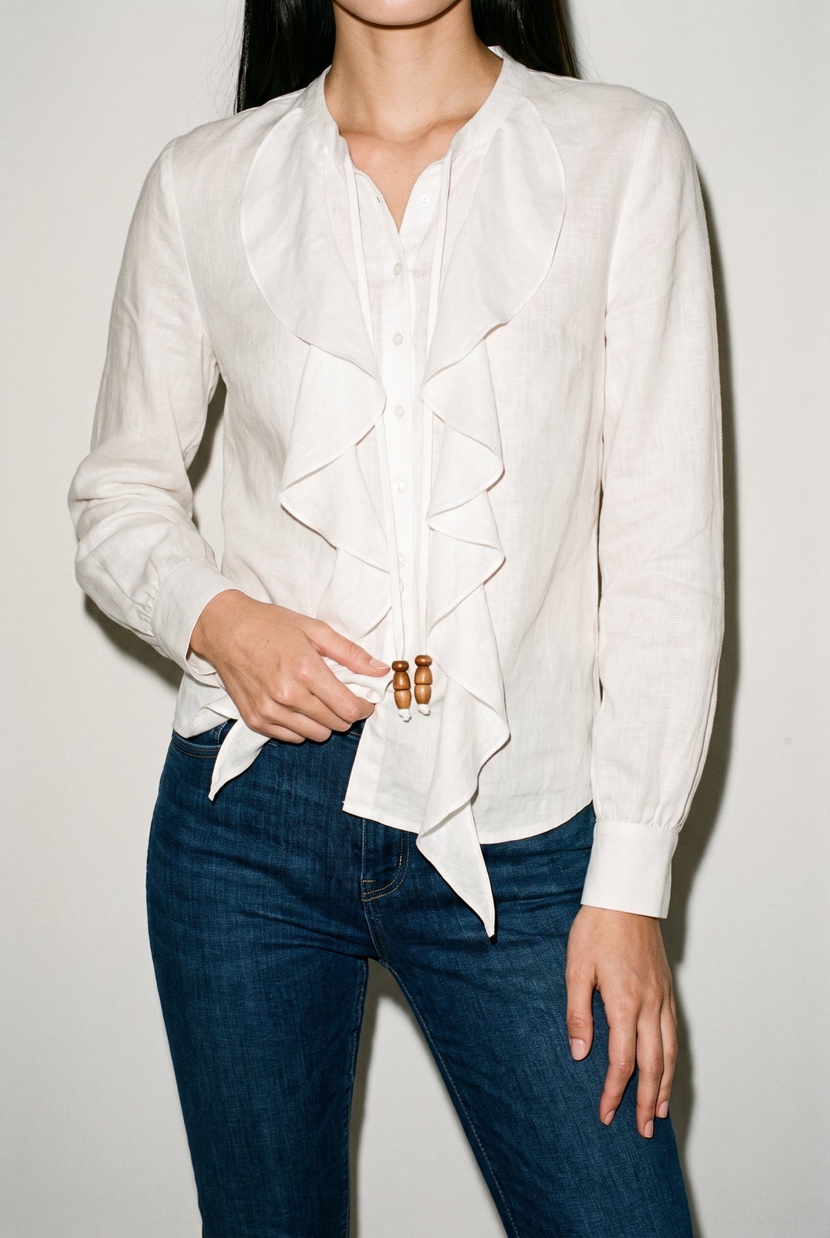 Sand Flow Blouse Beige ALTAR