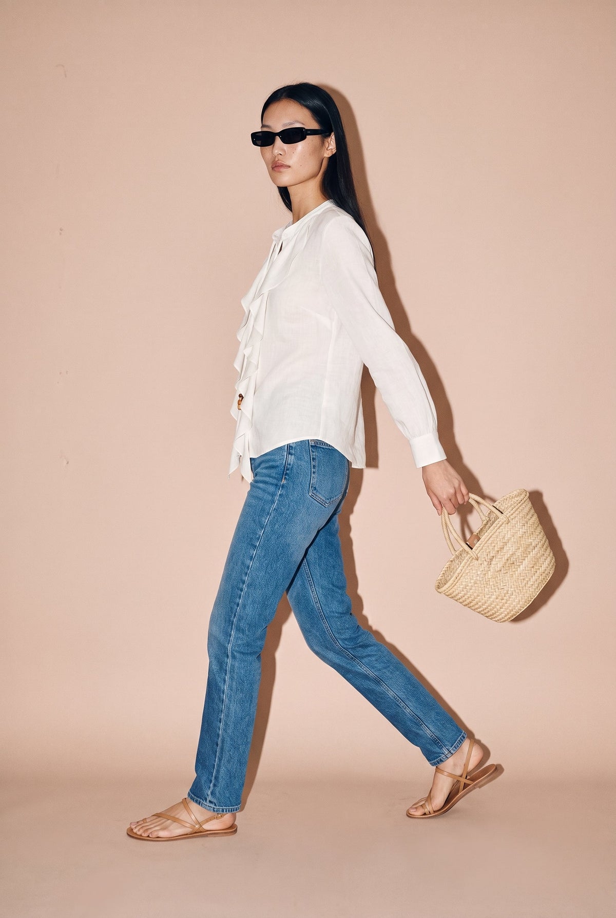 Sand Flow Blouse Beige ALTAR